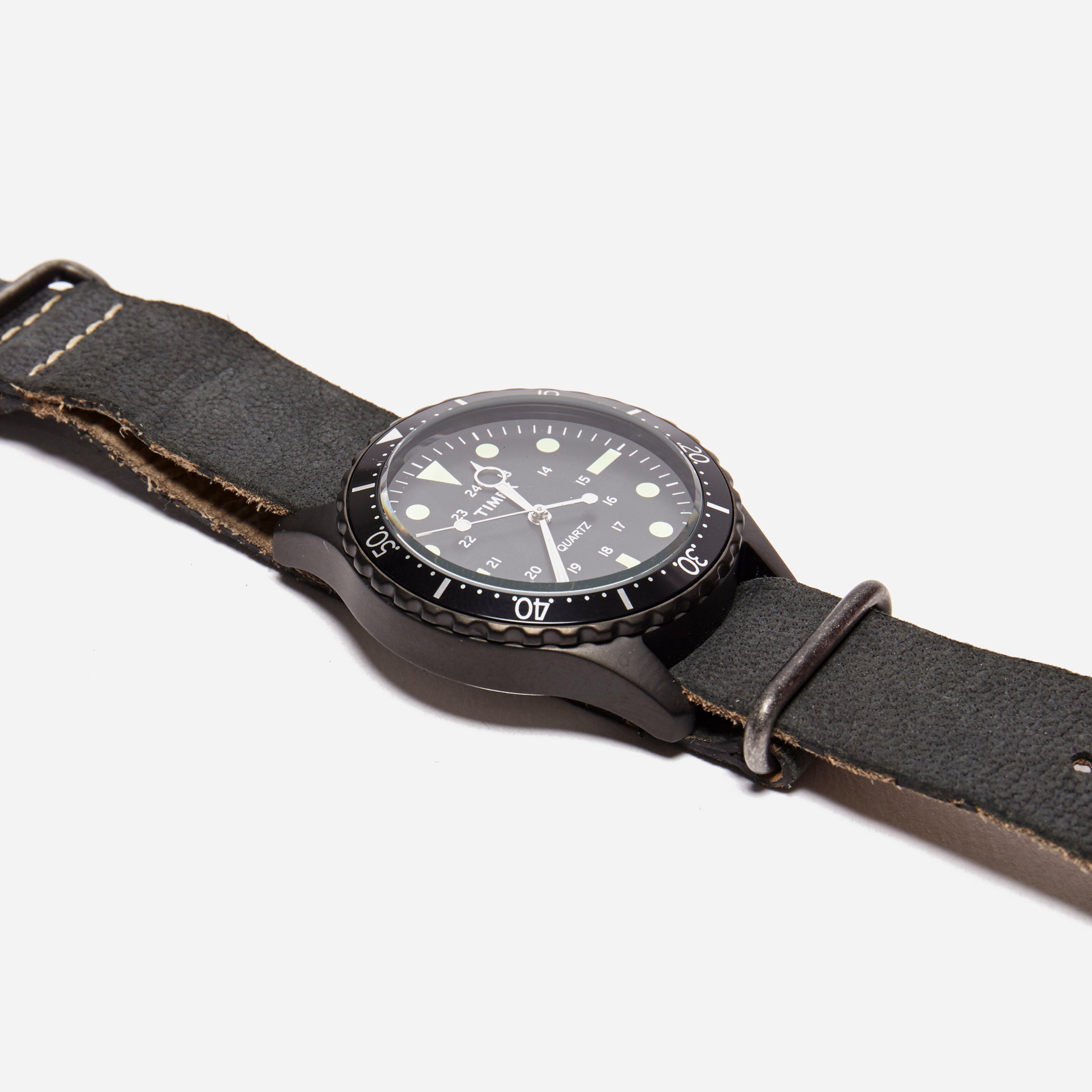 timex navi harbor black
