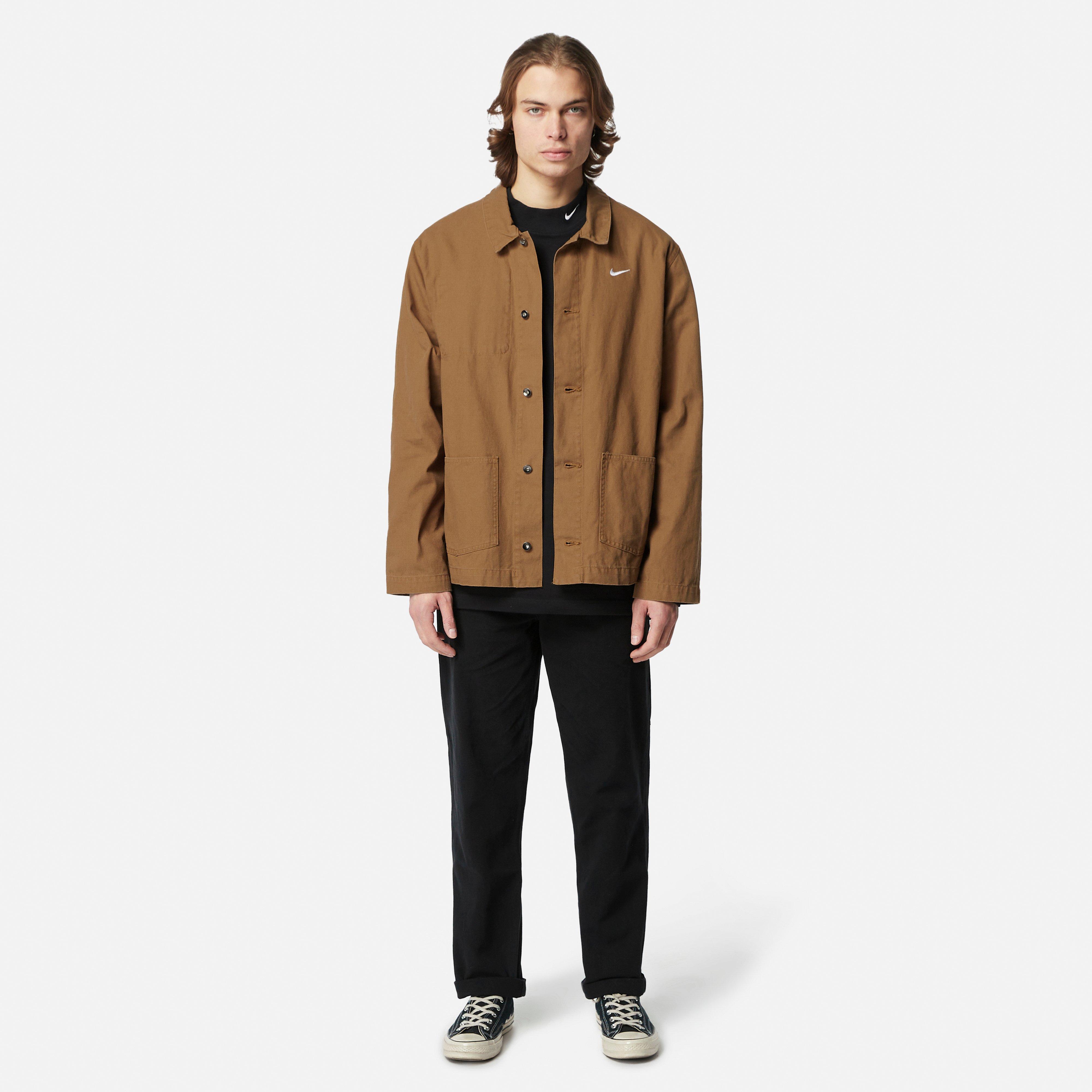 Nike Unlined Chore Coat in Brown for Men | Lyst