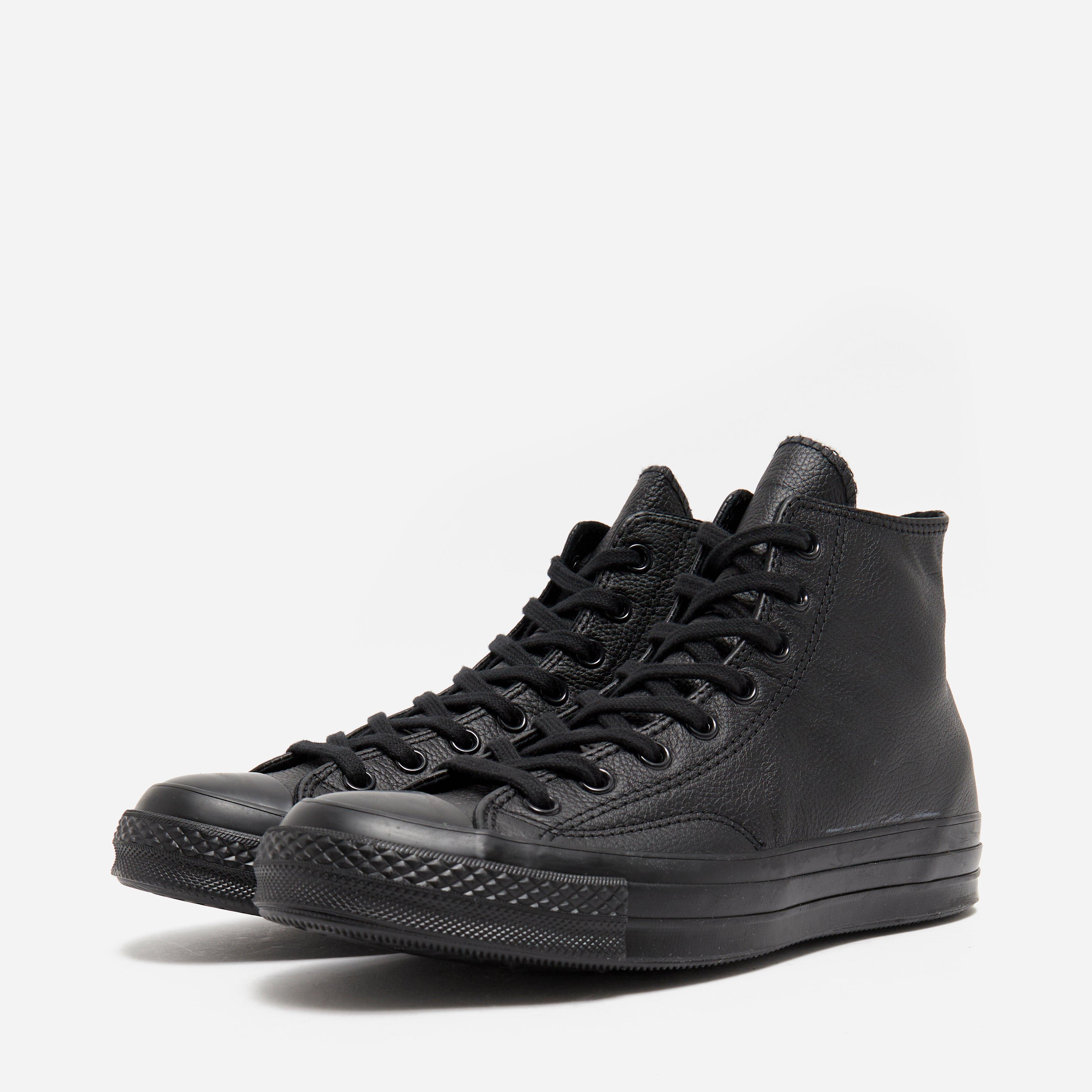 Converse Chuck 70 Tonal Leather in Black for Men | Lyst