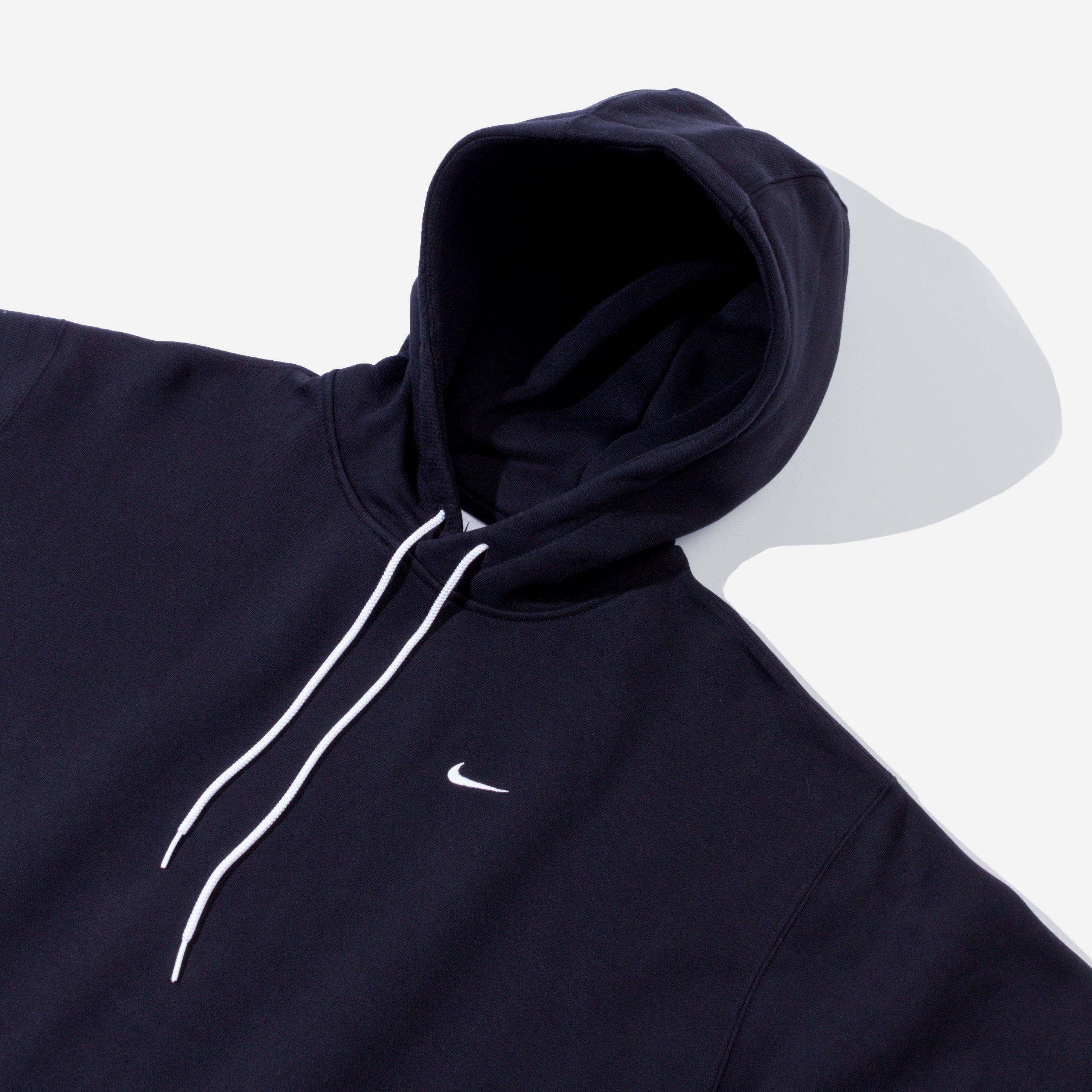 Nike Cotton Nrg Fleece Hoodie in Black for Men - Lyst