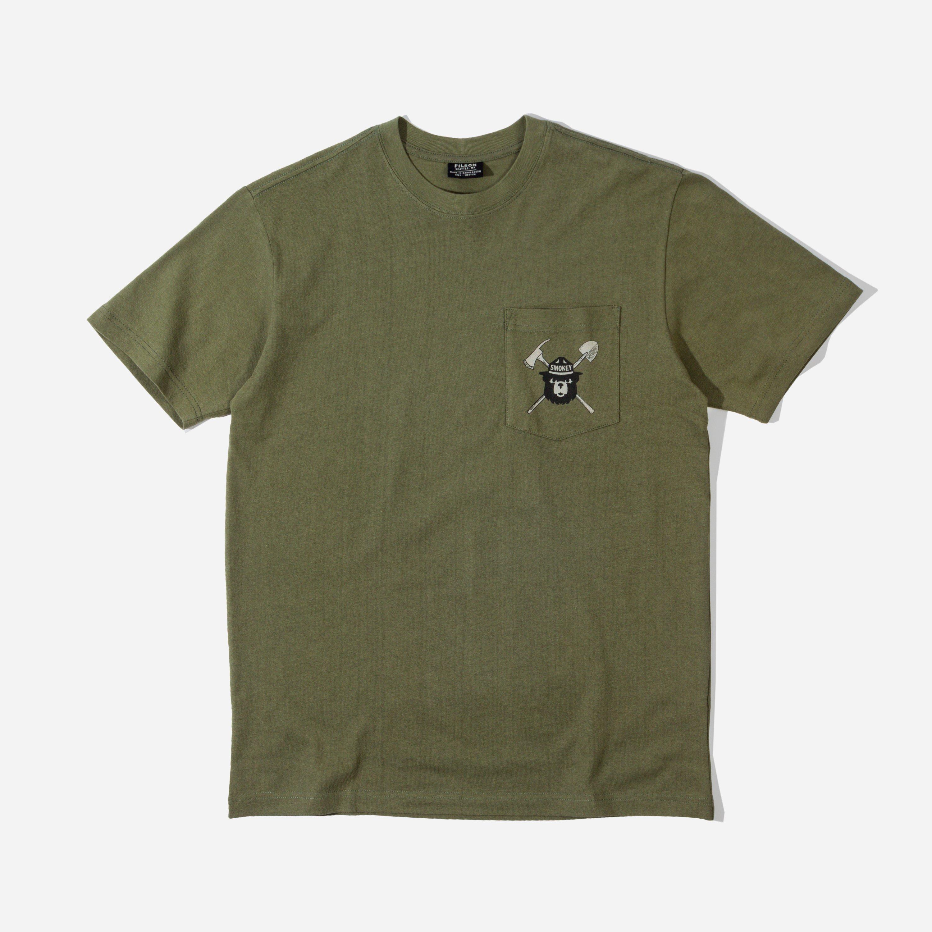 Filson Smokey Bear Pocket T-shirt in 
