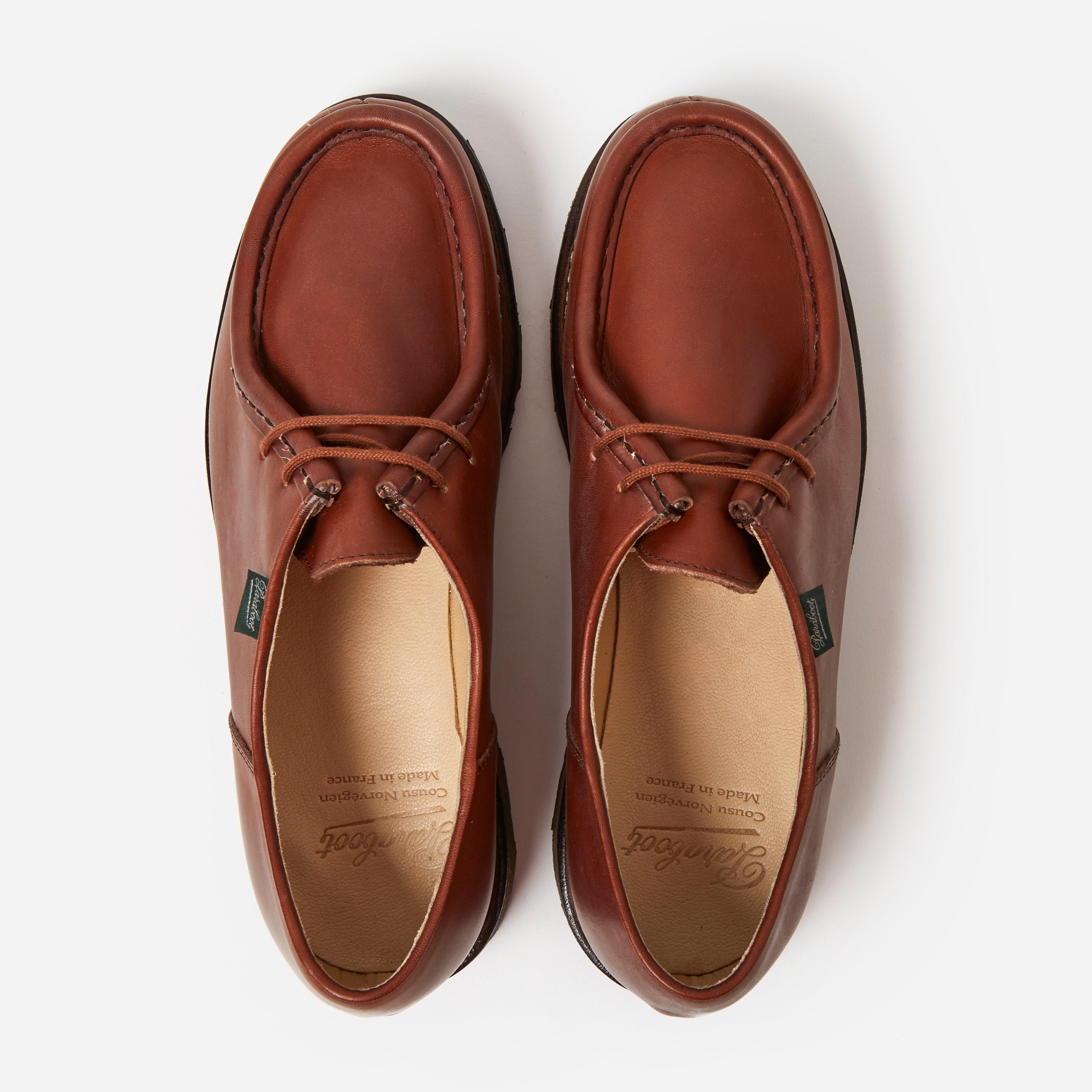 Paraboot Leather Michael Lis Marron in 