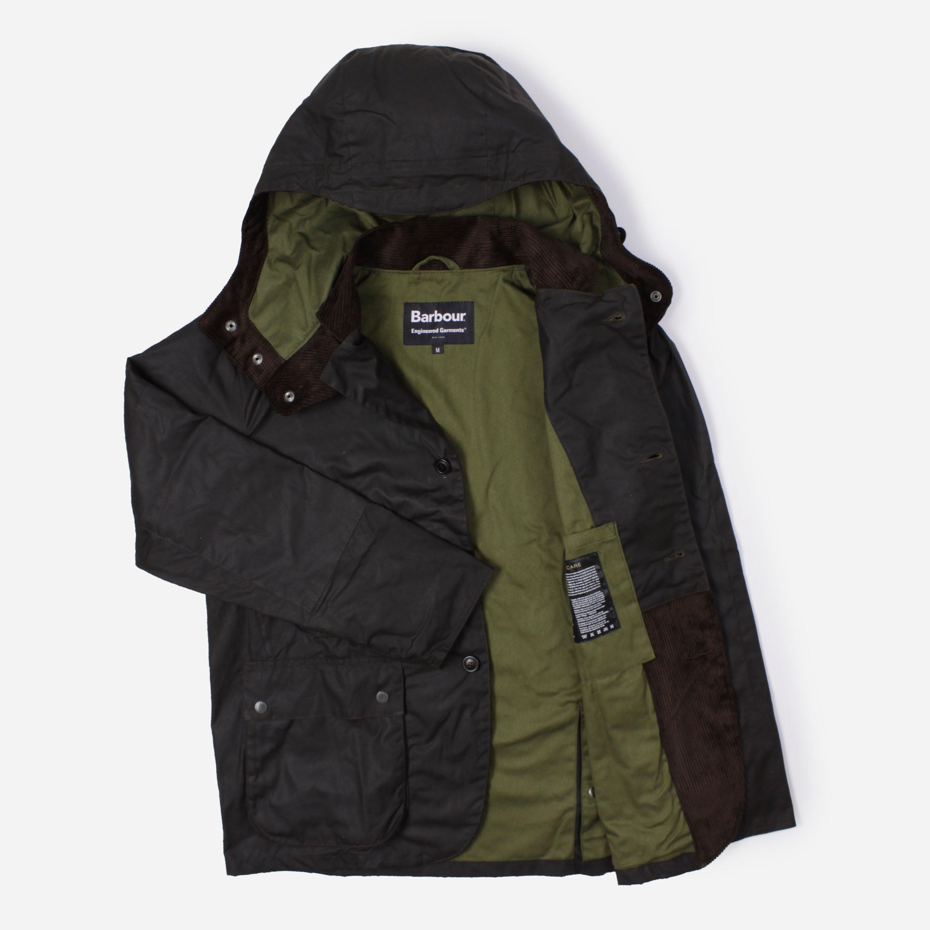 barbour international engineered garments upland