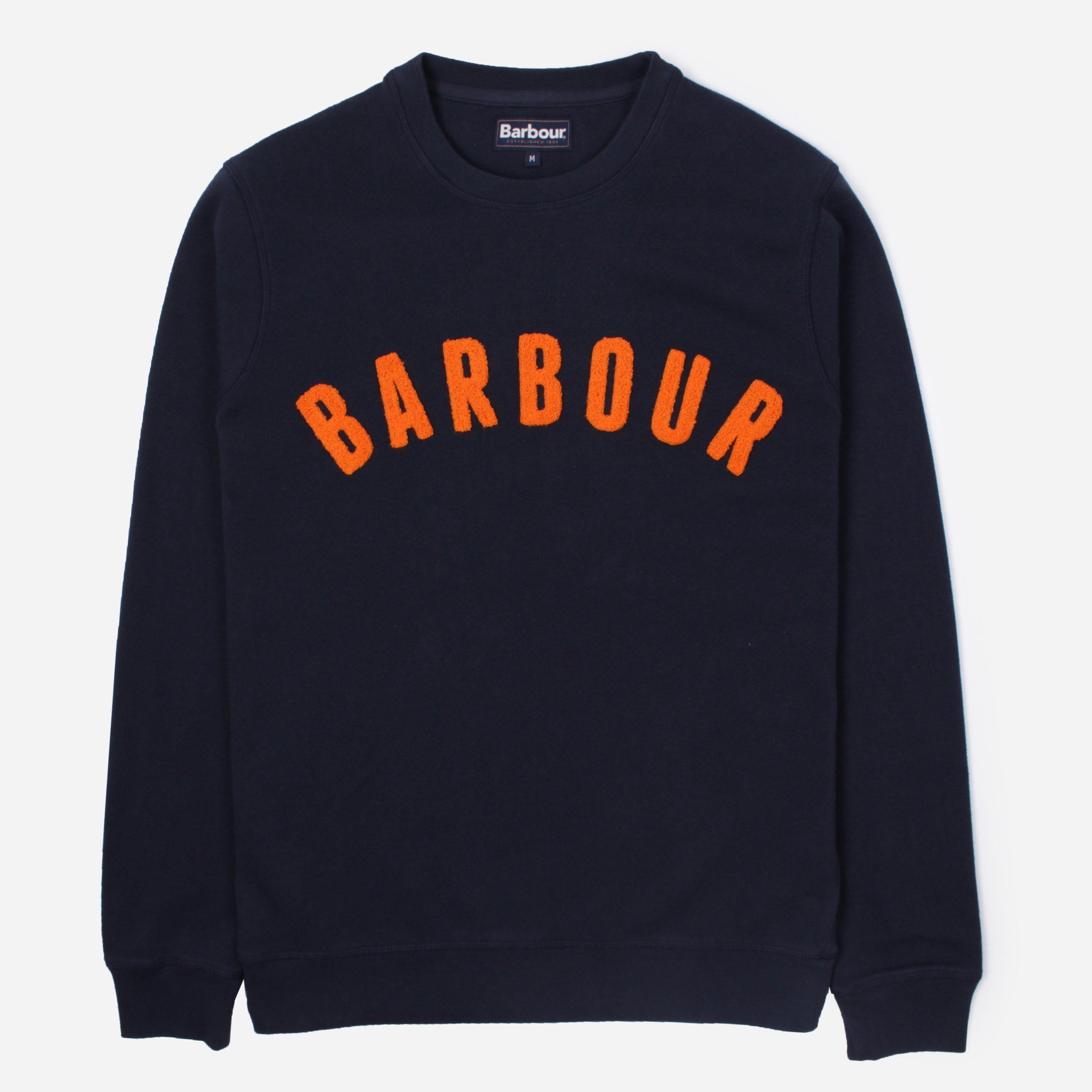 barbour international prep logo sweatshirt
