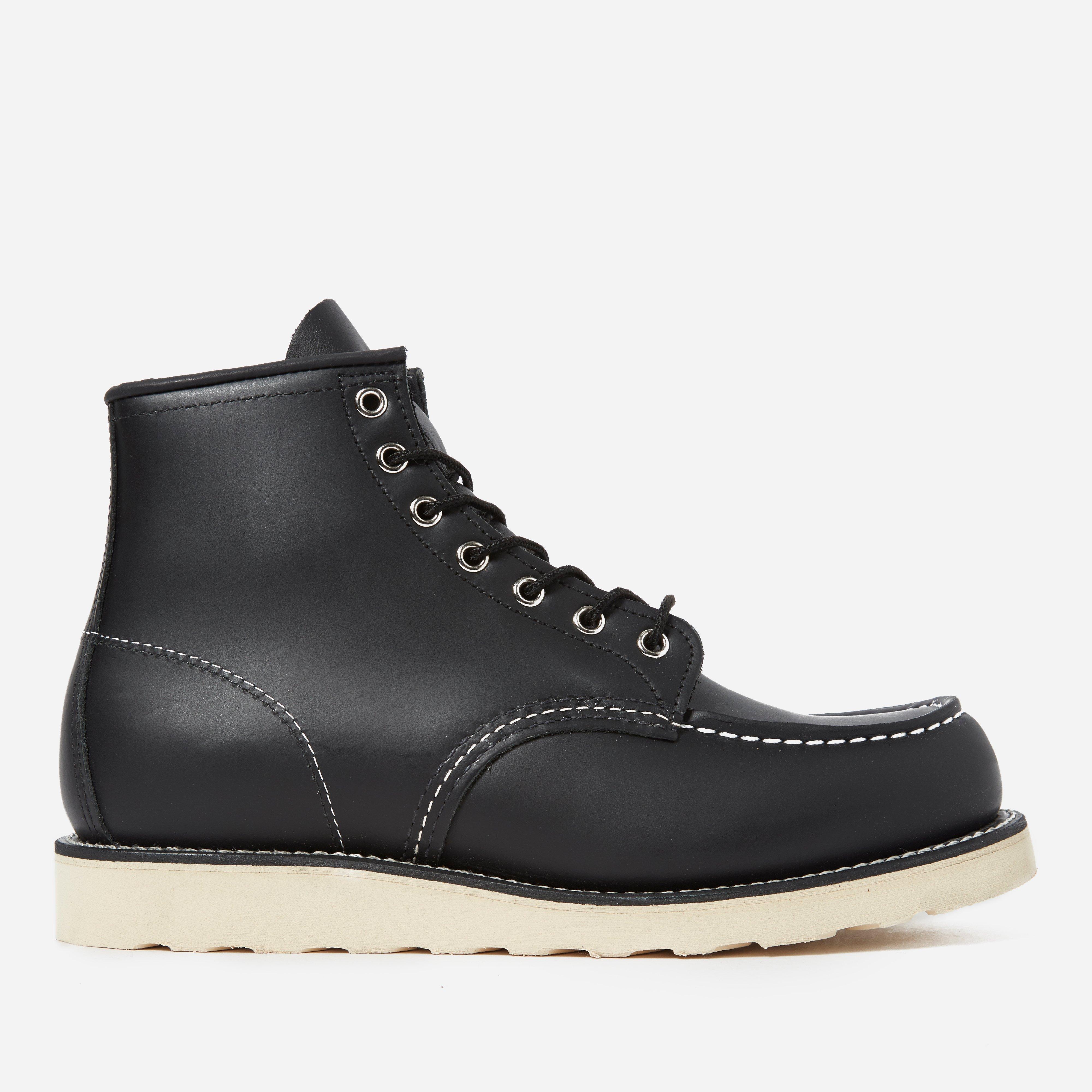 red wings moc toe boot