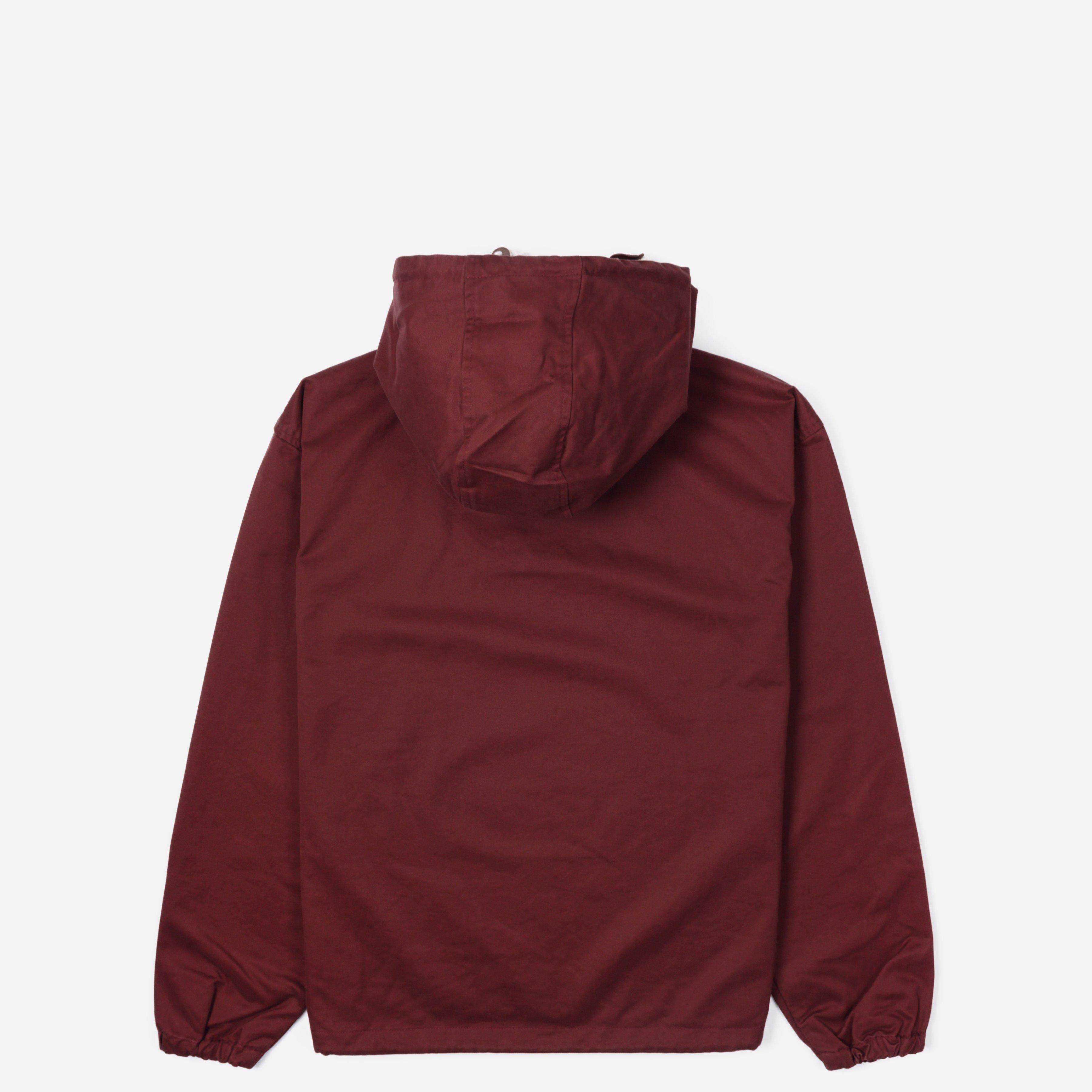 Universal Works Rainproof Cotton Pullover Anorak Jacket in Red for Men - Save 40% - Lyst