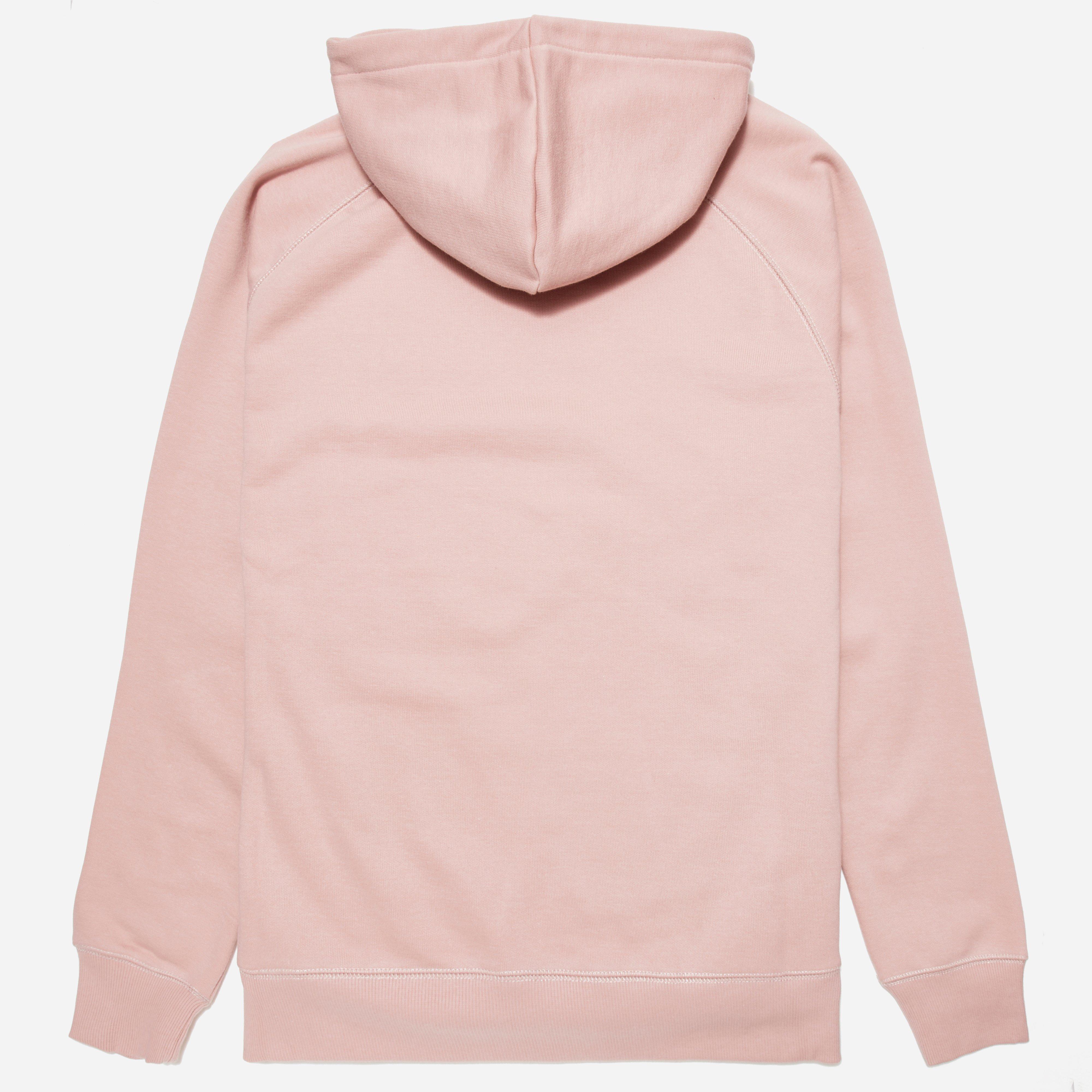 Carhartt WIP Cotton Carhartt Hooded Chase Sweatshirt in Pink | Lyst