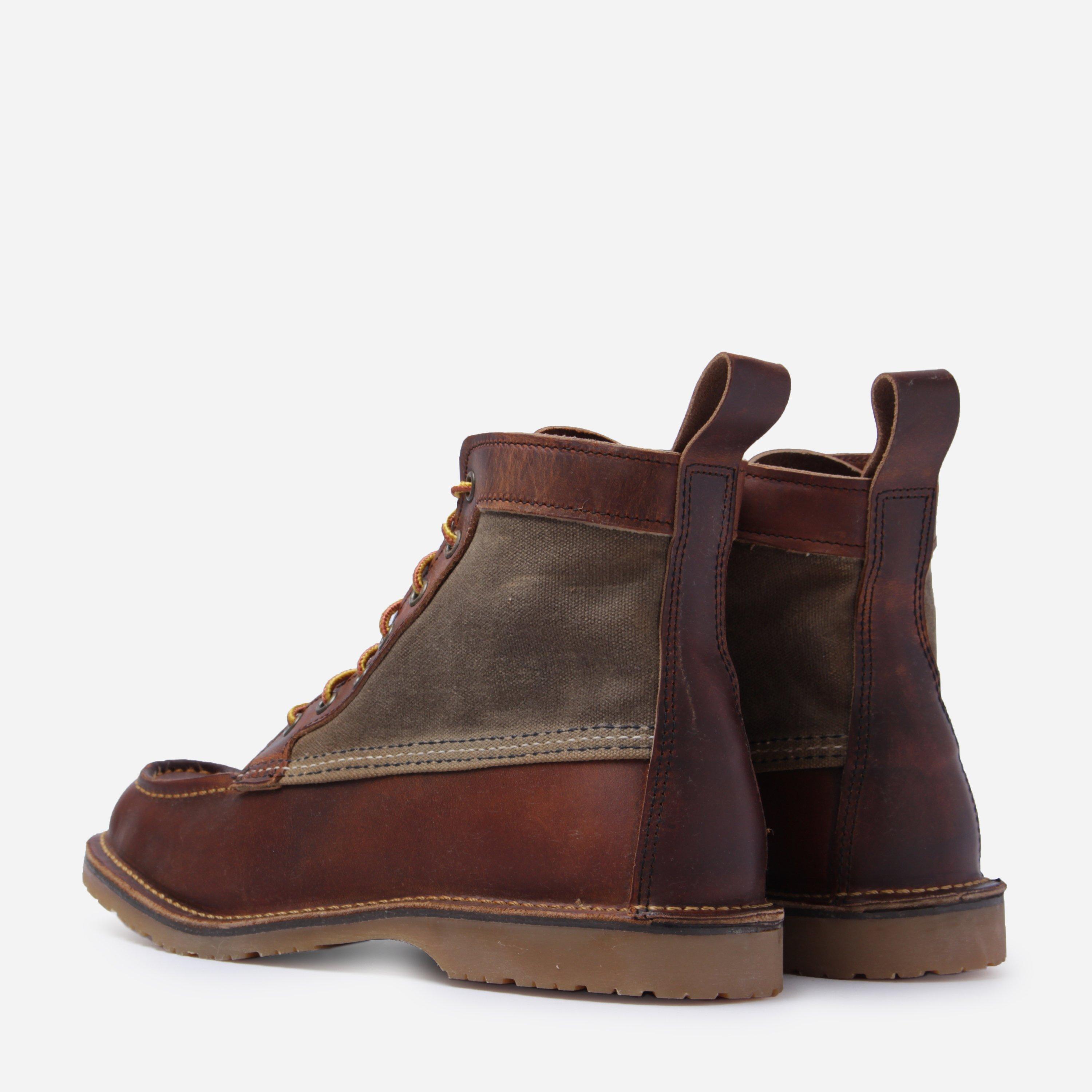 red wing canvas moc