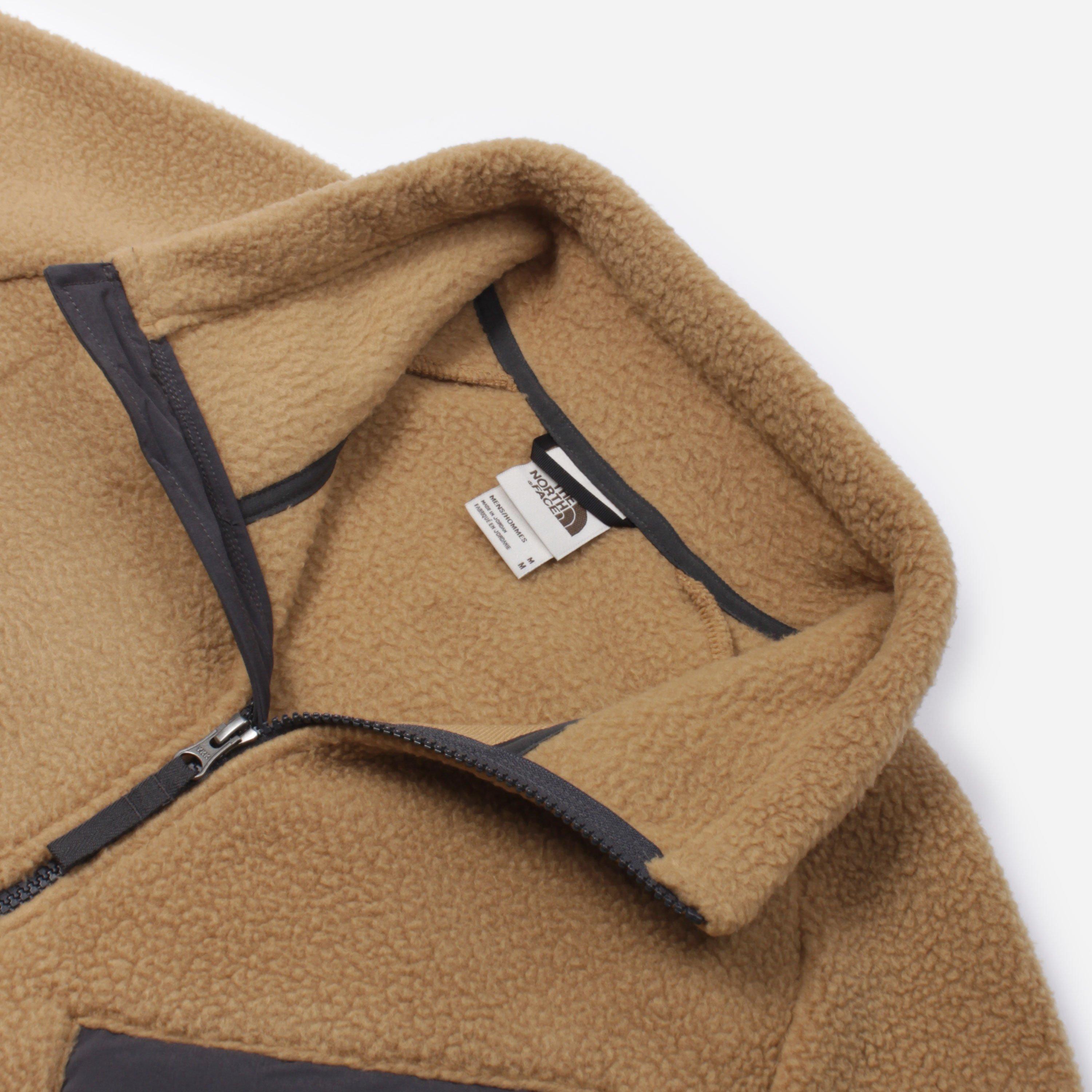 the north face cragmont fleece jacket in orange