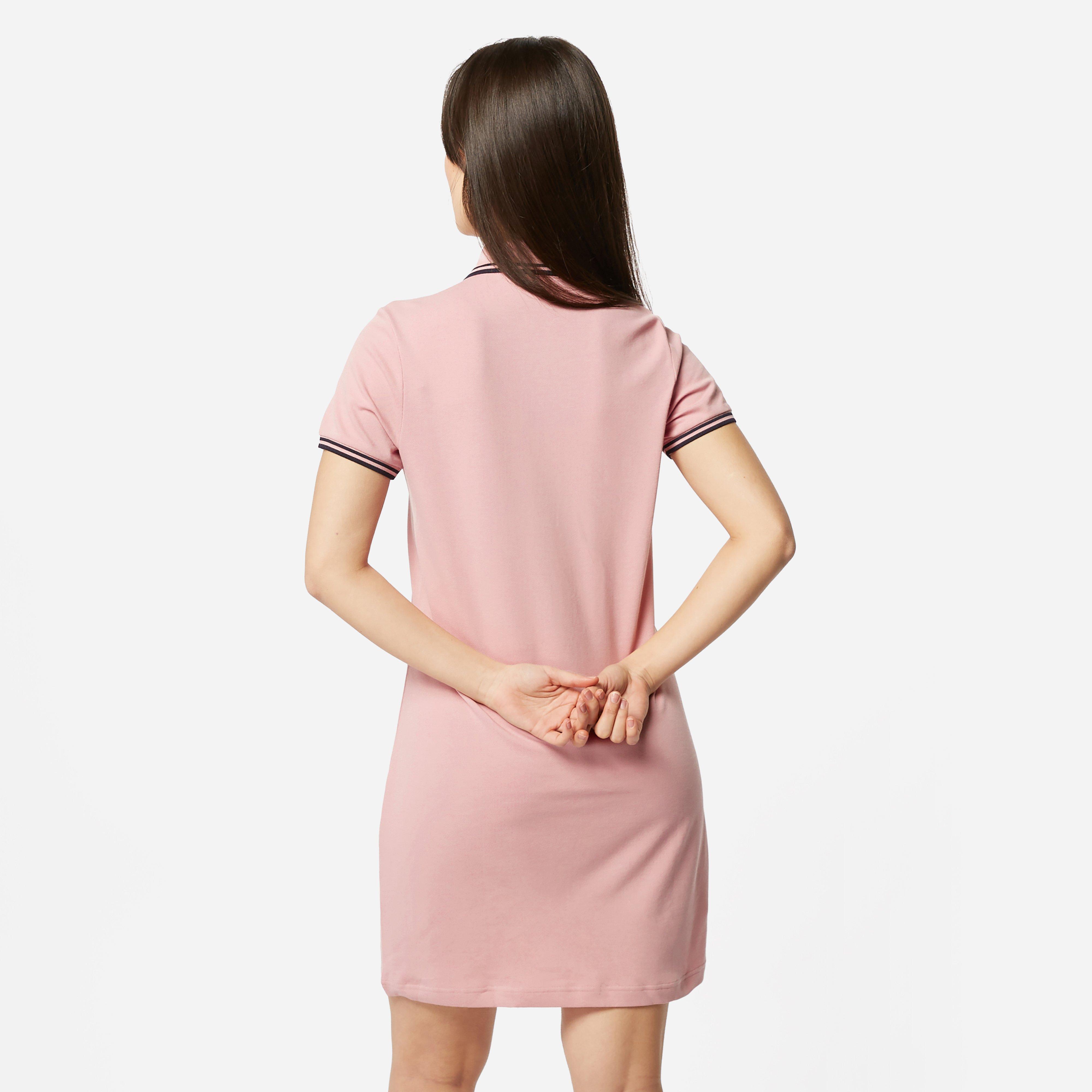 Fred Perry Twin Tipped Dress Women's in Pink | Lyst