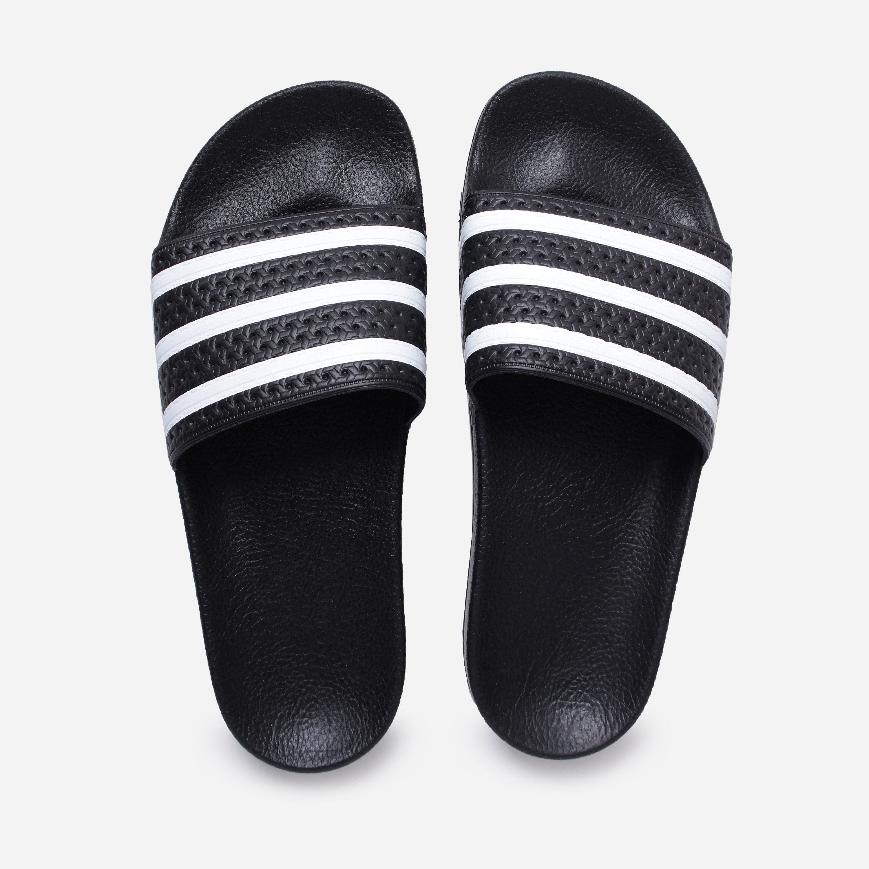 adidas adilette textured rubber slides
