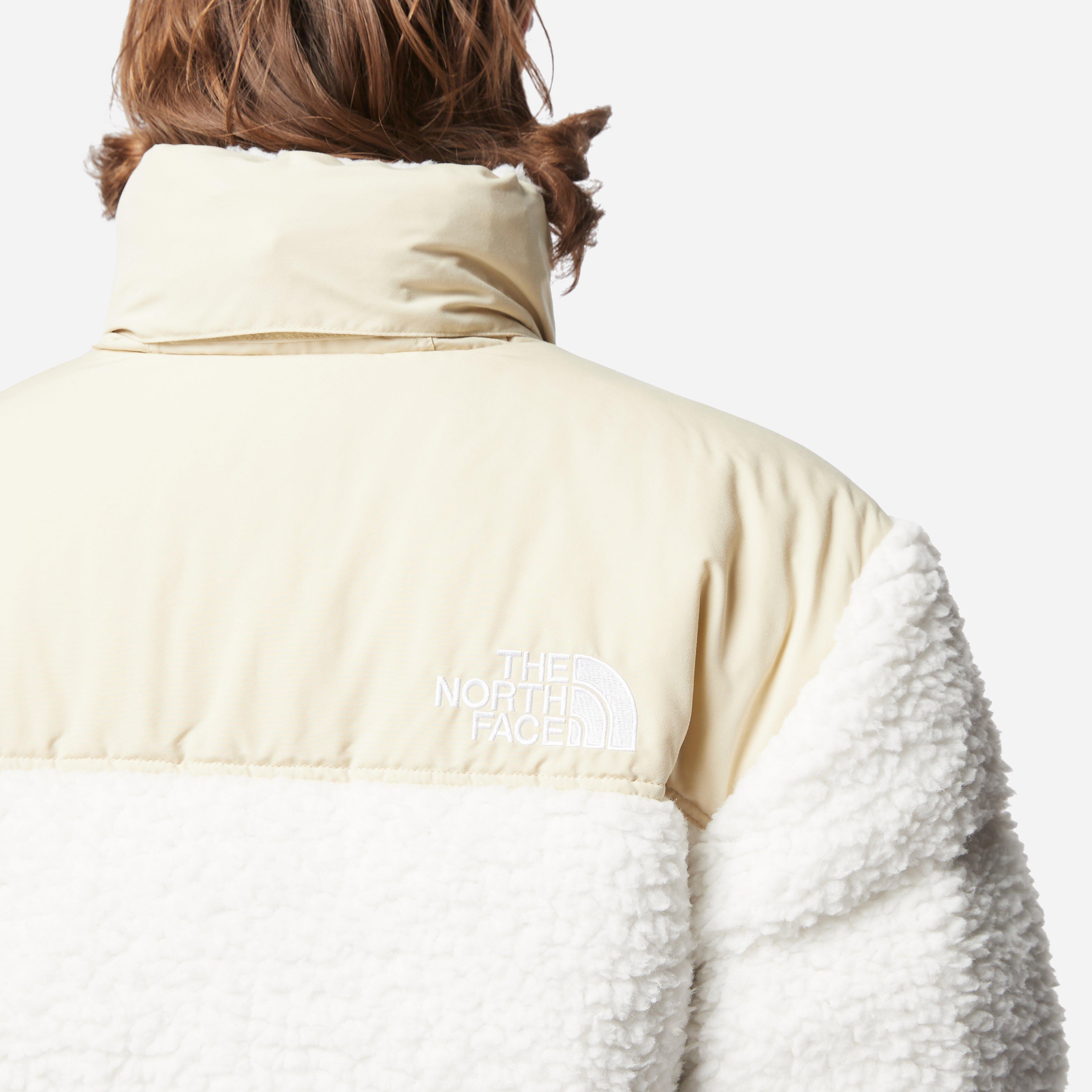 The North Face Nuptse Sherpa Jacket in Natural for Men | Lyst