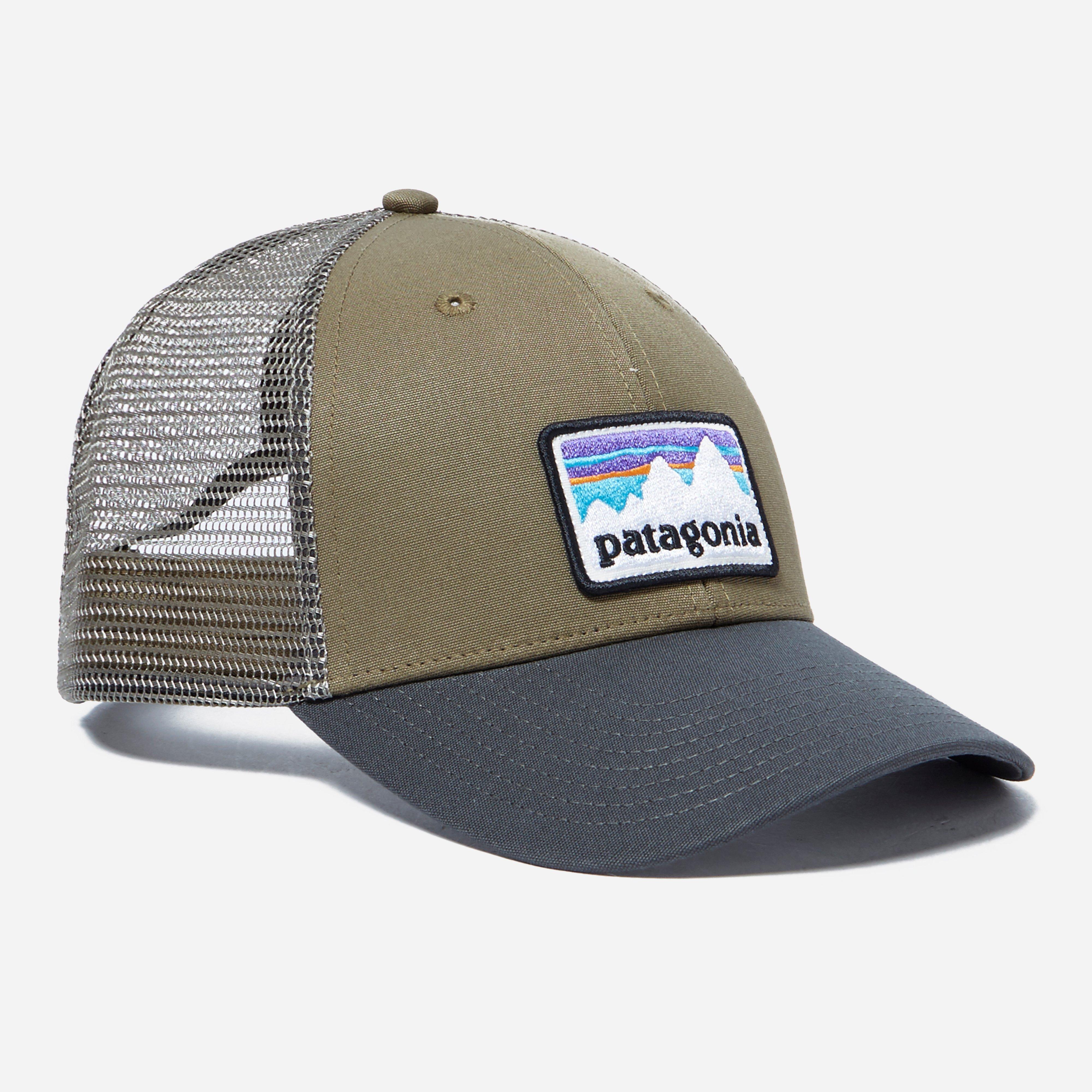 patagonia shop sticker patch lopro trucker hat