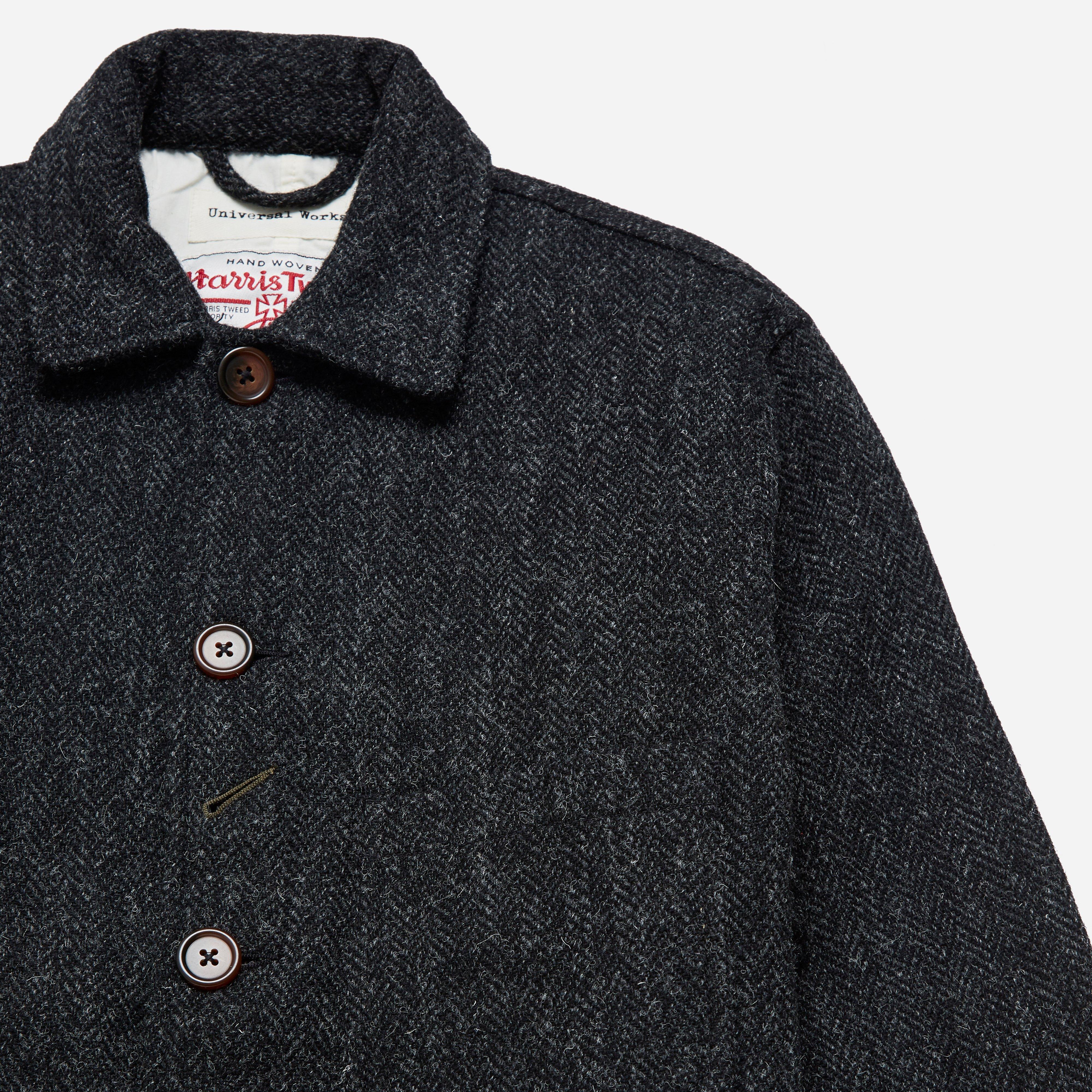 Universal Works Harris Tweed Bakers Chore Jacket for Men Lyst