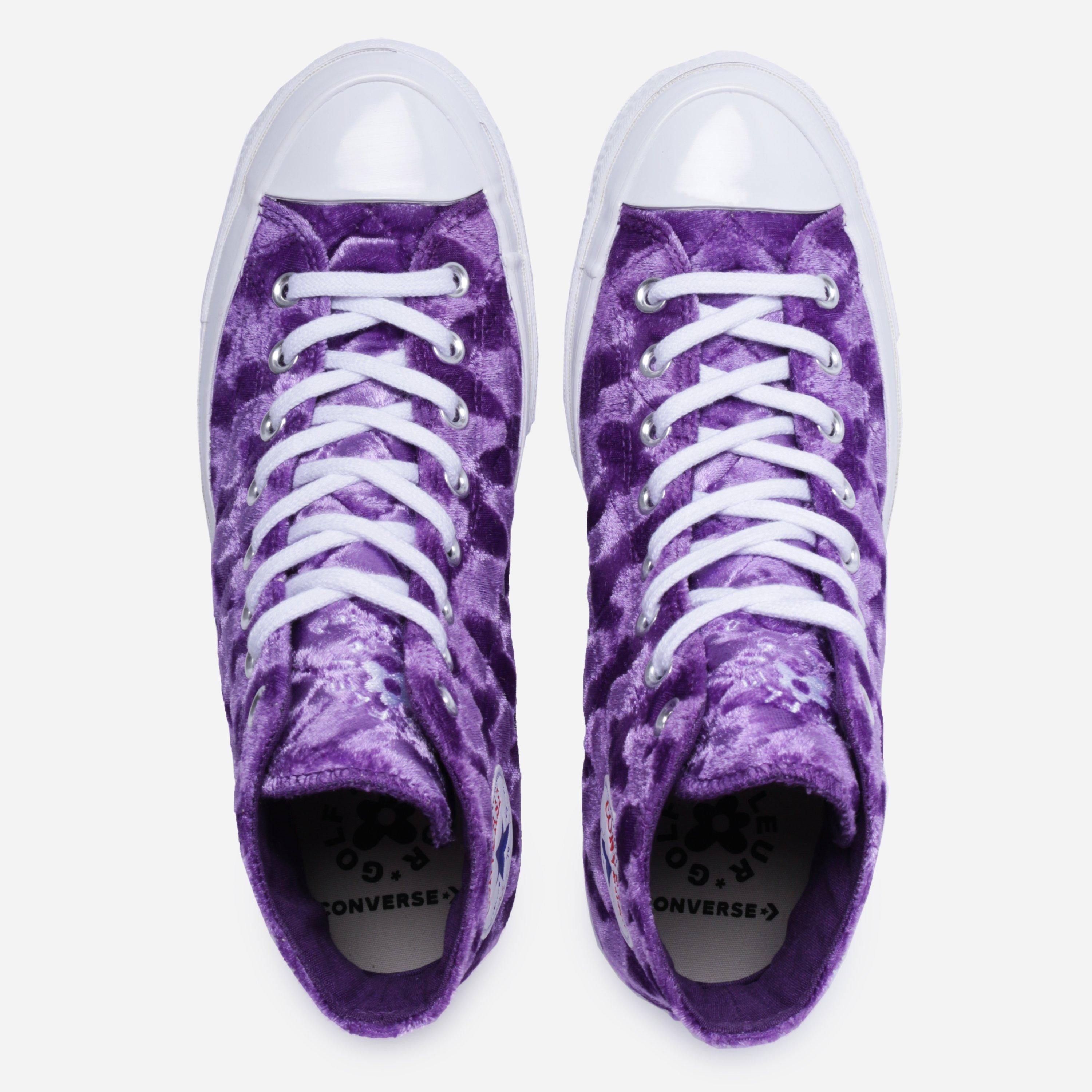 purple velvet golf le fleur