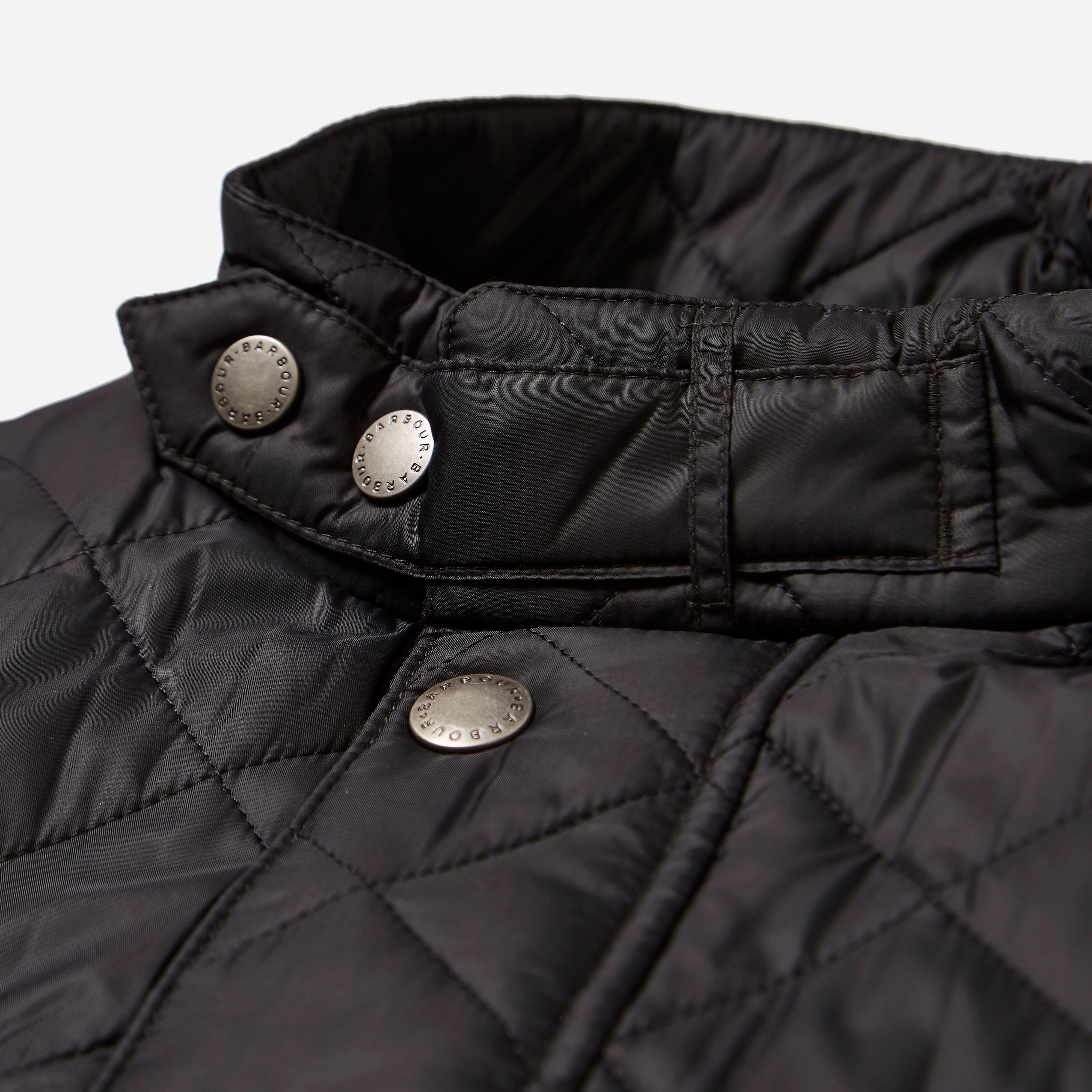 Barbour Cotton Ariel Quilted Jacket Black for Men - Save 50% | Lyst