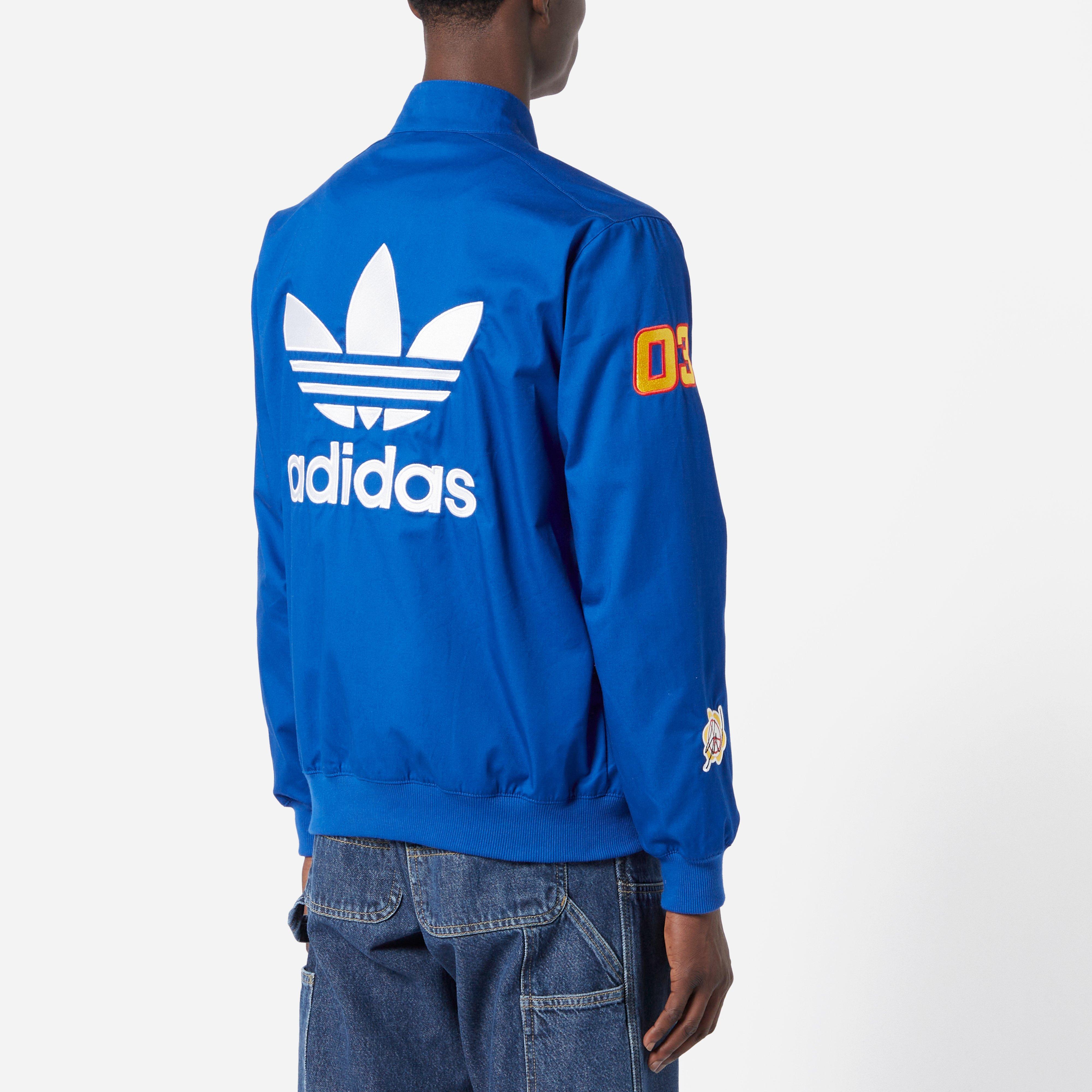 adidas Originals X Sean Wotherspoon X Hot Wheels Race Jacket in Blue for  Men | Lyst