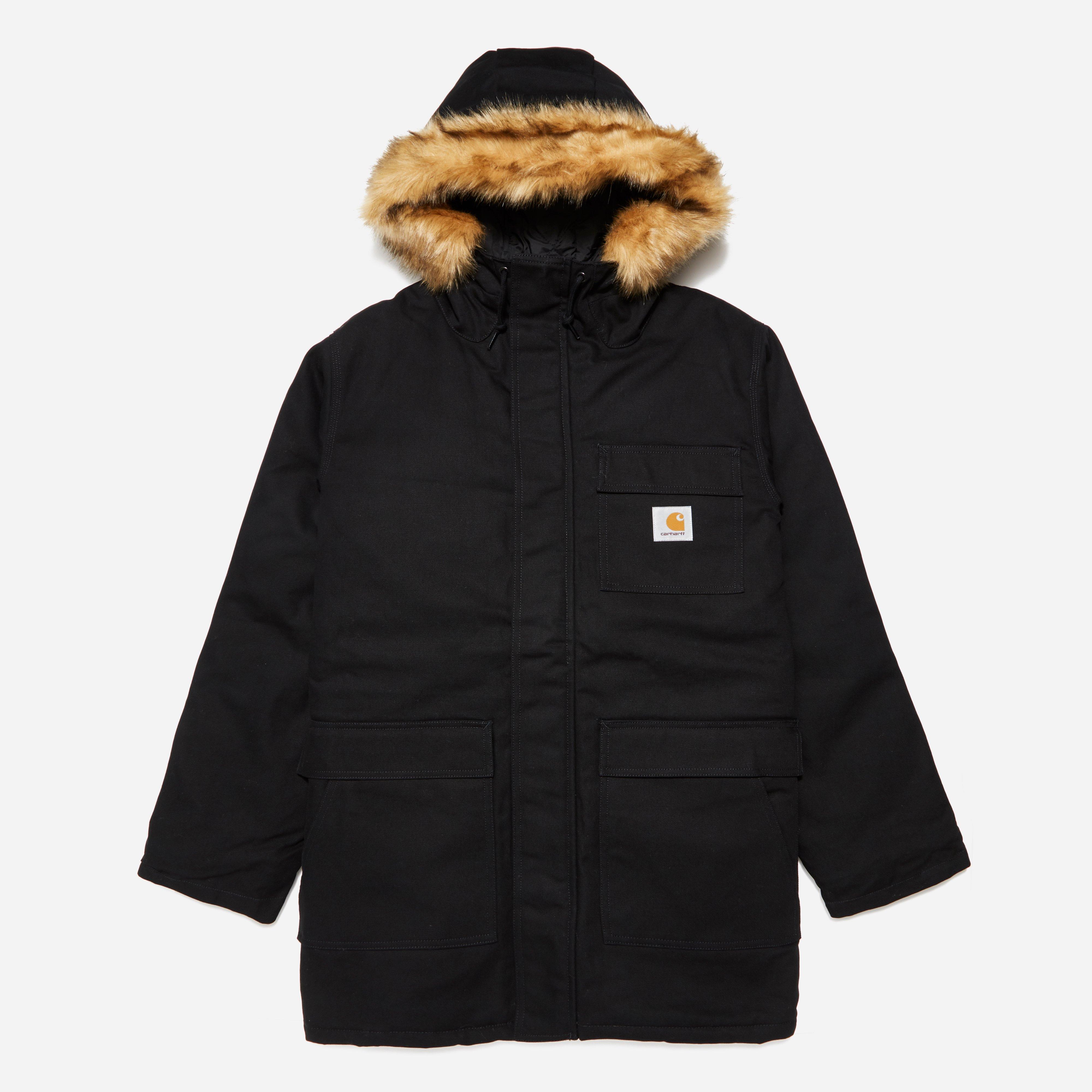 Carhartt WIP Cotton Carhartt Siberian Parka in Black for ...