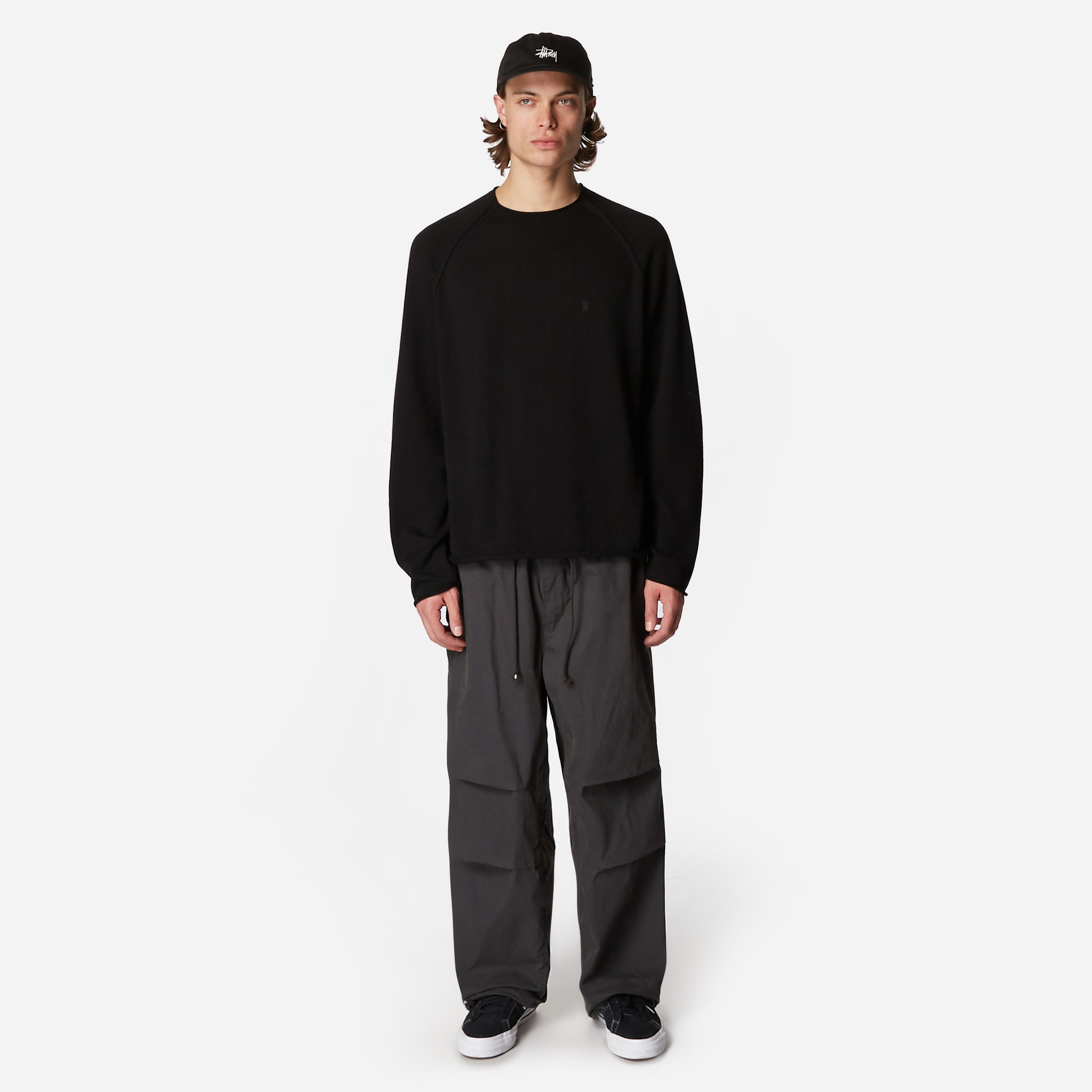Stussy Exposed Seam Knit in Black for Men | Lyst