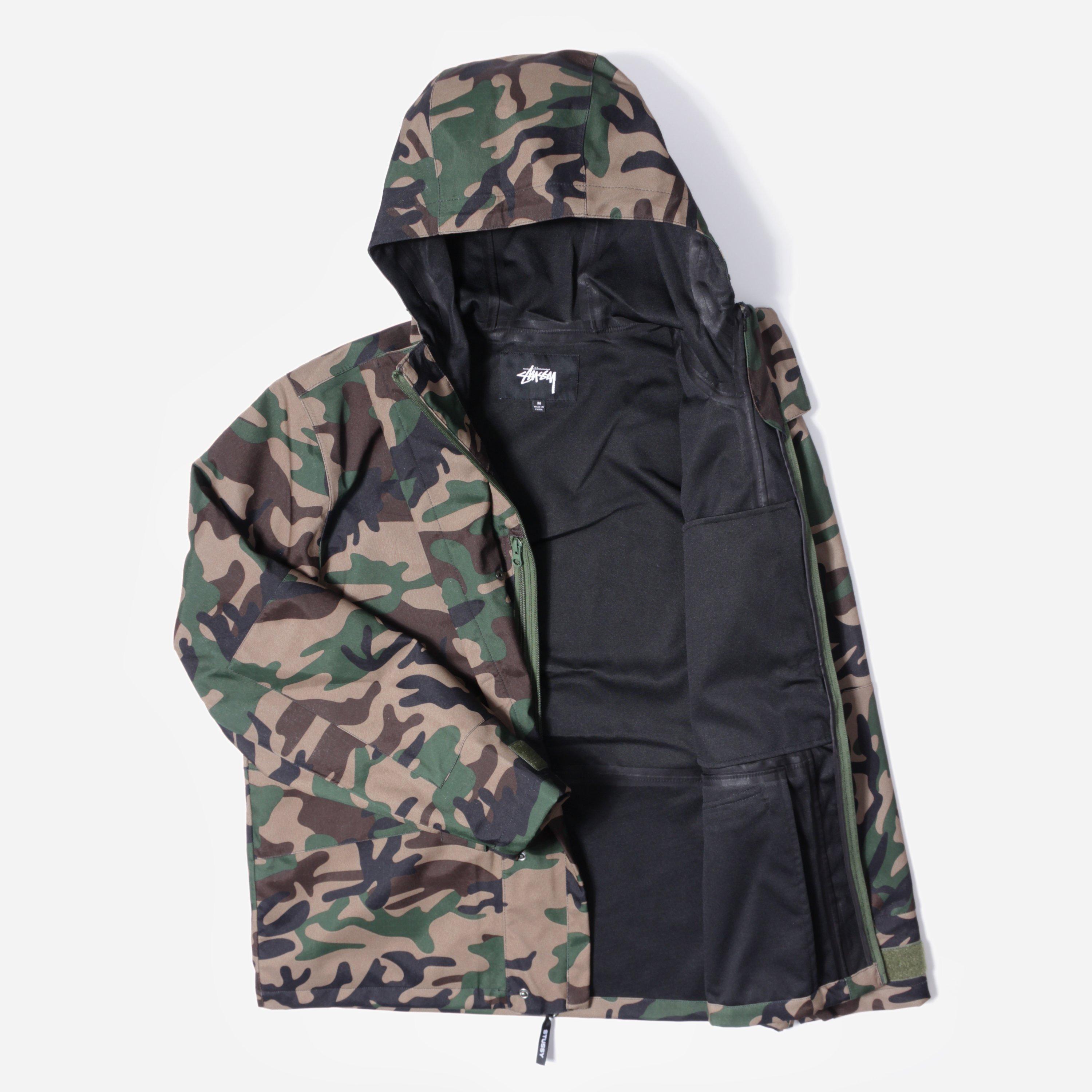 stussy hooded jacket
