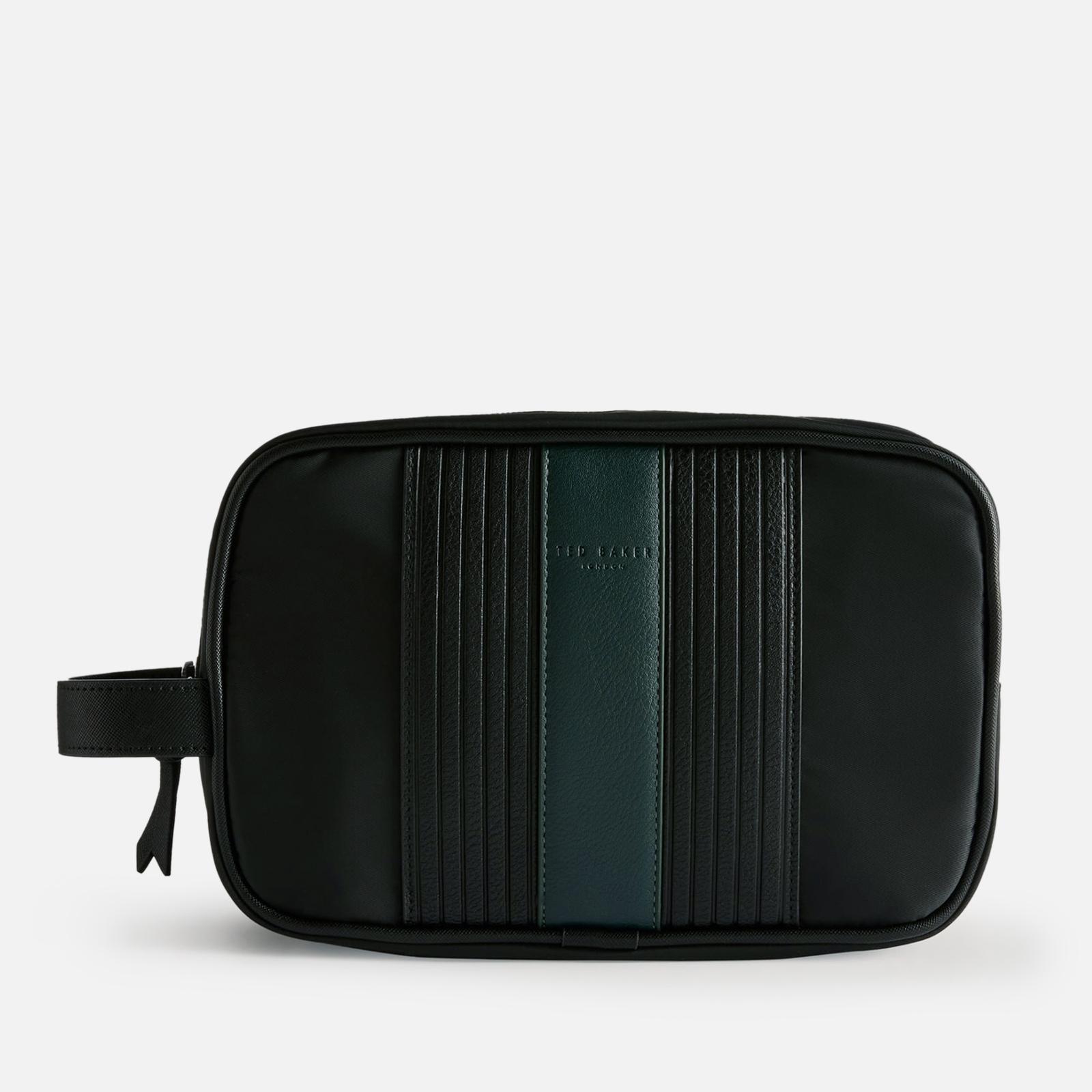 Ted Baker Russo Shell And Faux Leather Washbag in Black for Men Lyst Canada