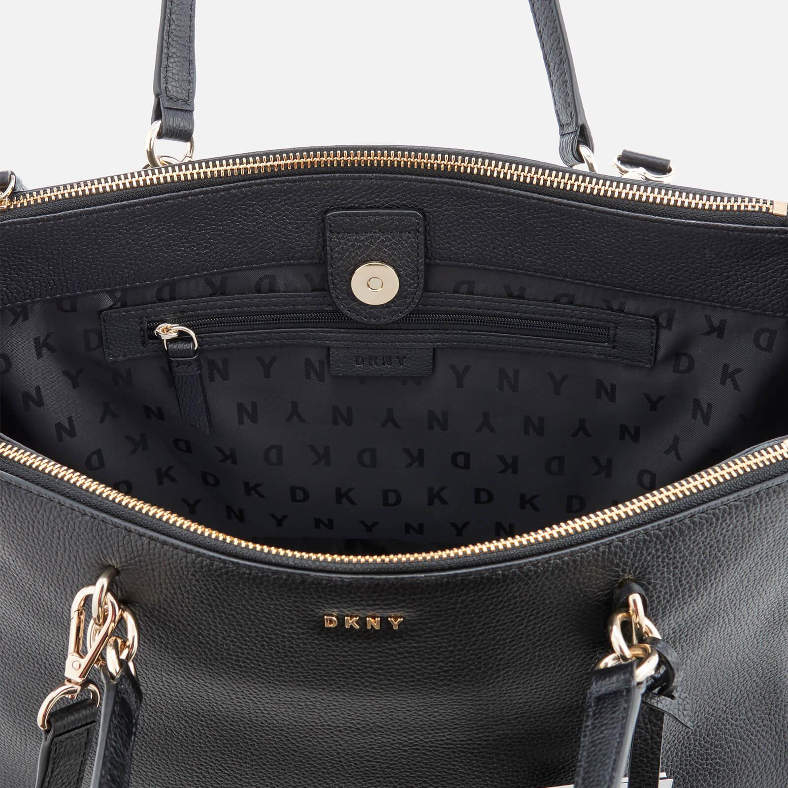 dkny pebbled leather bag