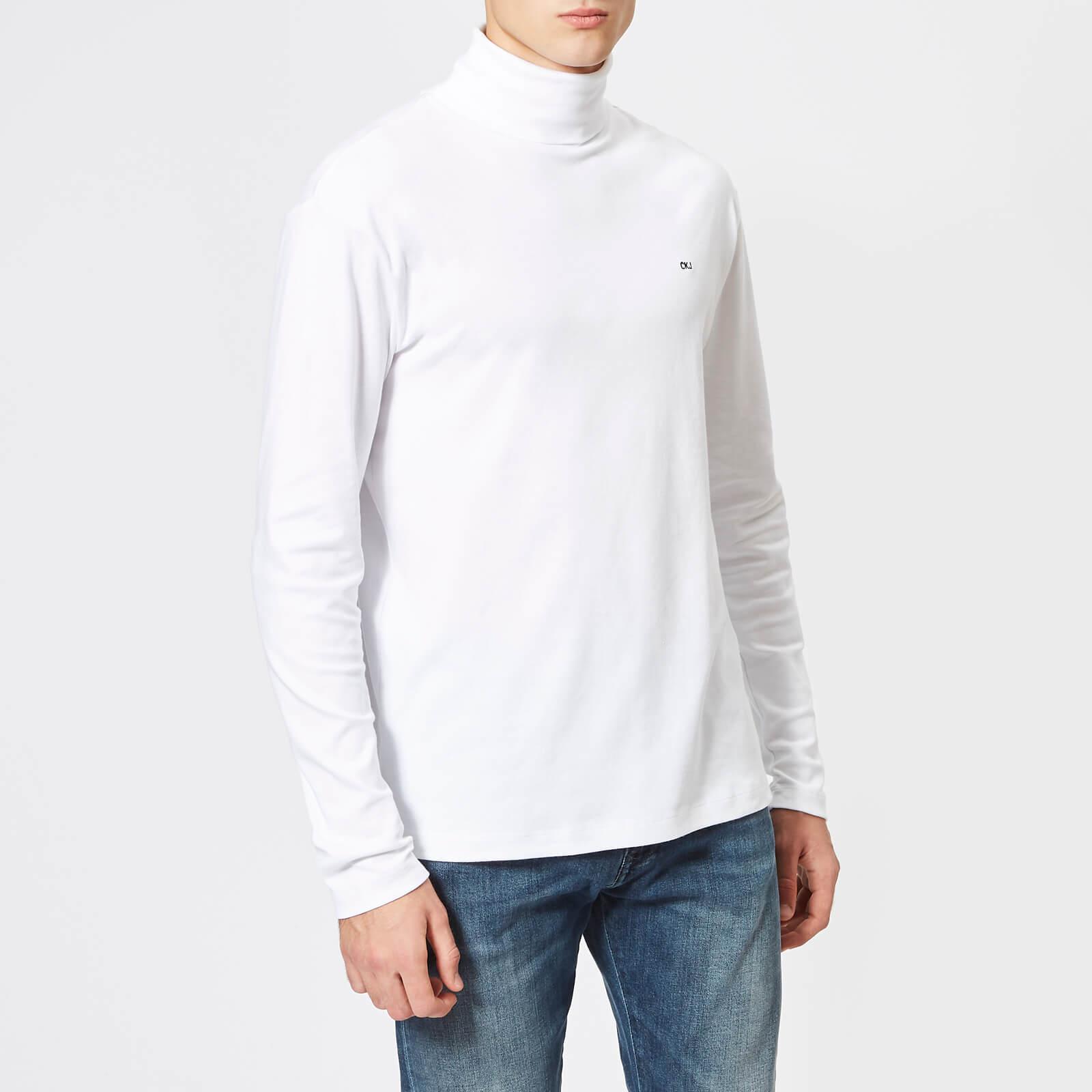calvin klein long sleeve logo