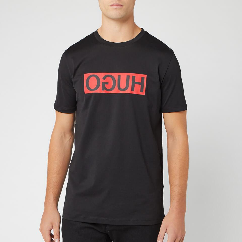 HUGO Cotton Dicagolino Reverse Logo T 