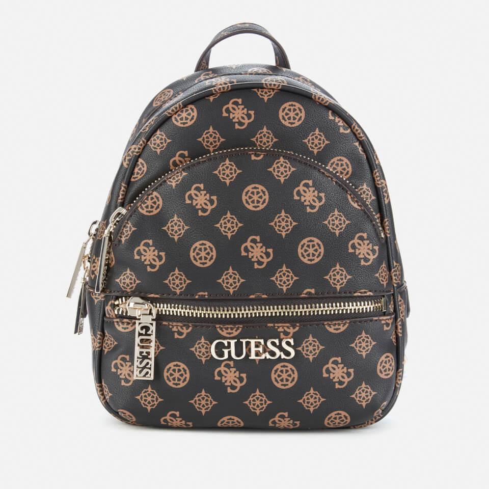 Guess Manhattan Small Backpack in Brown Lyst UK