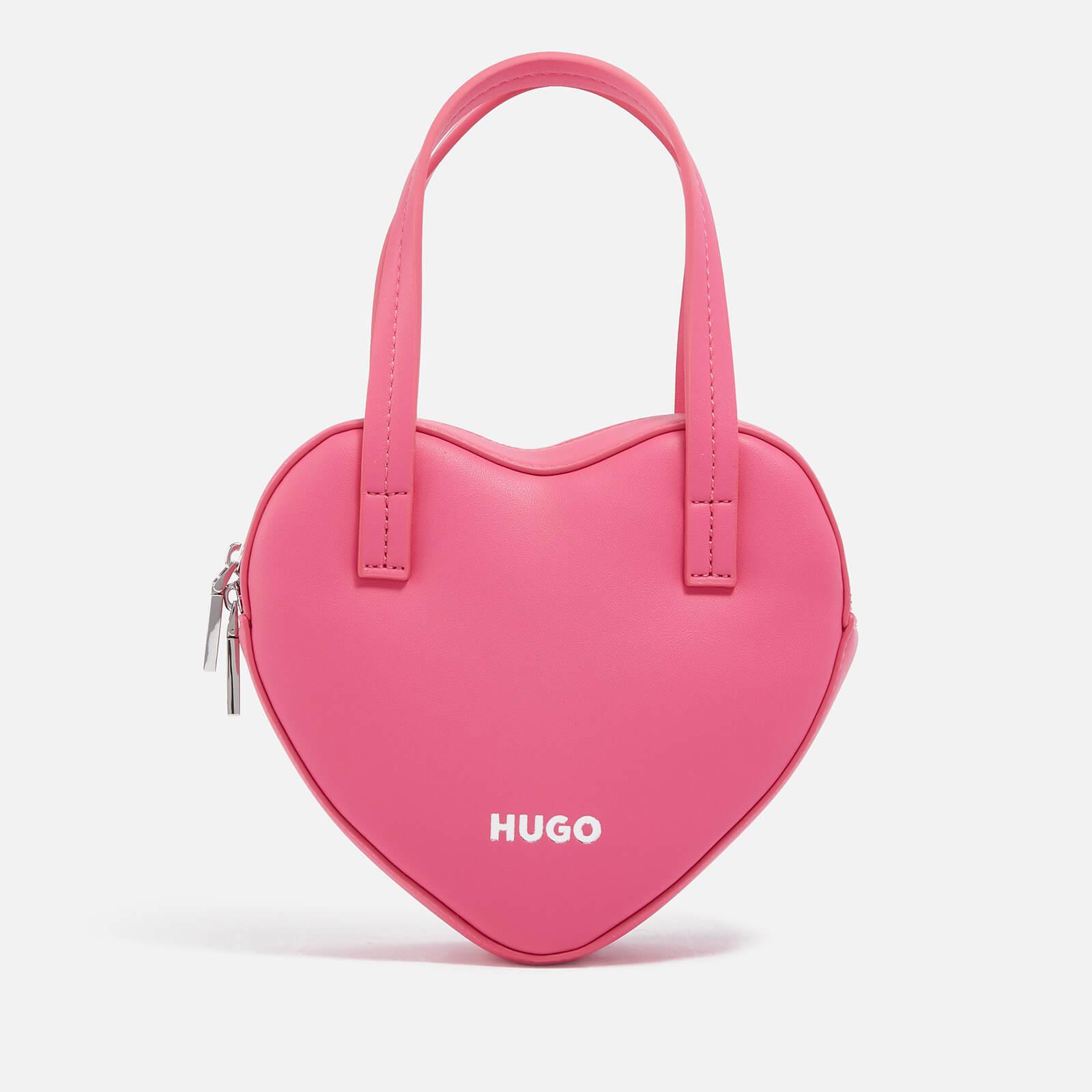 HUGO Love Heart Faux Leather Bag in Pink | Lyst UK
