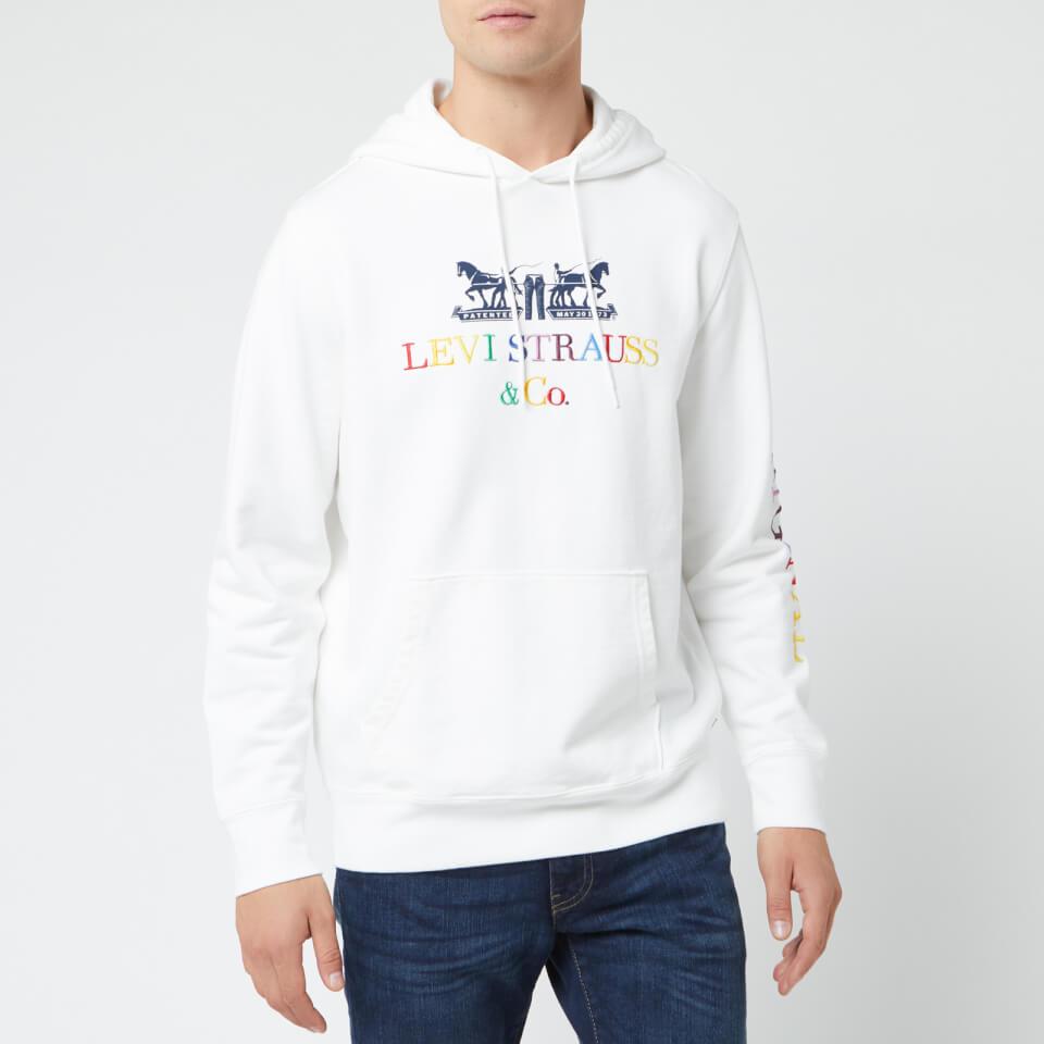 Levi white hoodie deals