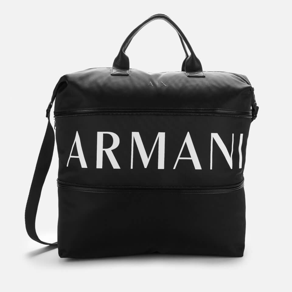 armani exchange duffle bag
