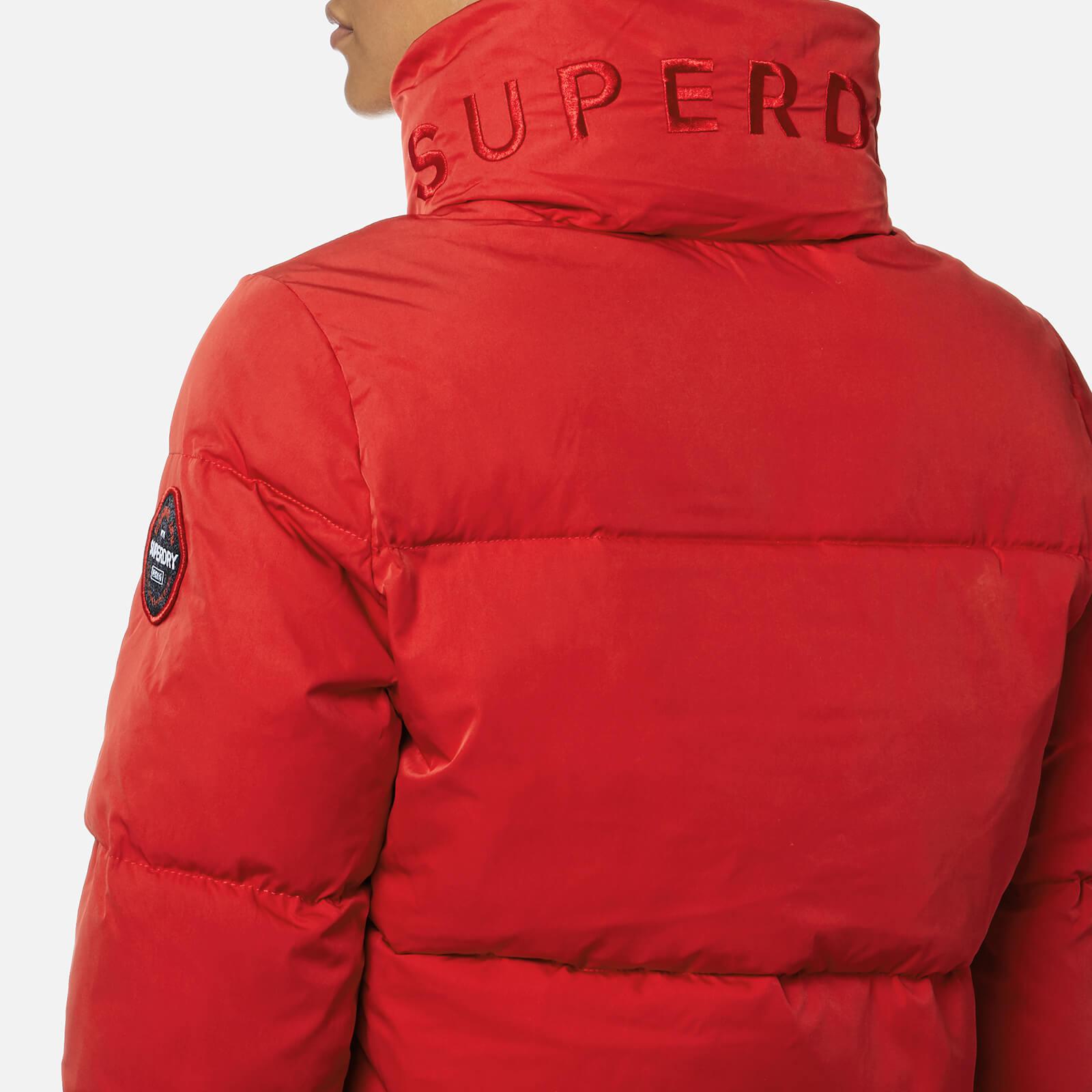 Superdry Cocoon Jacket in Red - Lyst