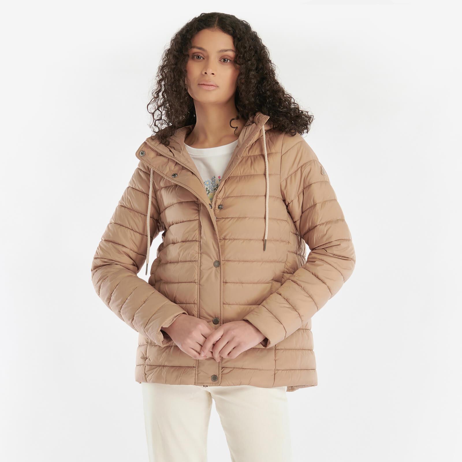 Barbour Seaholly Jacket in Brown | Lyst