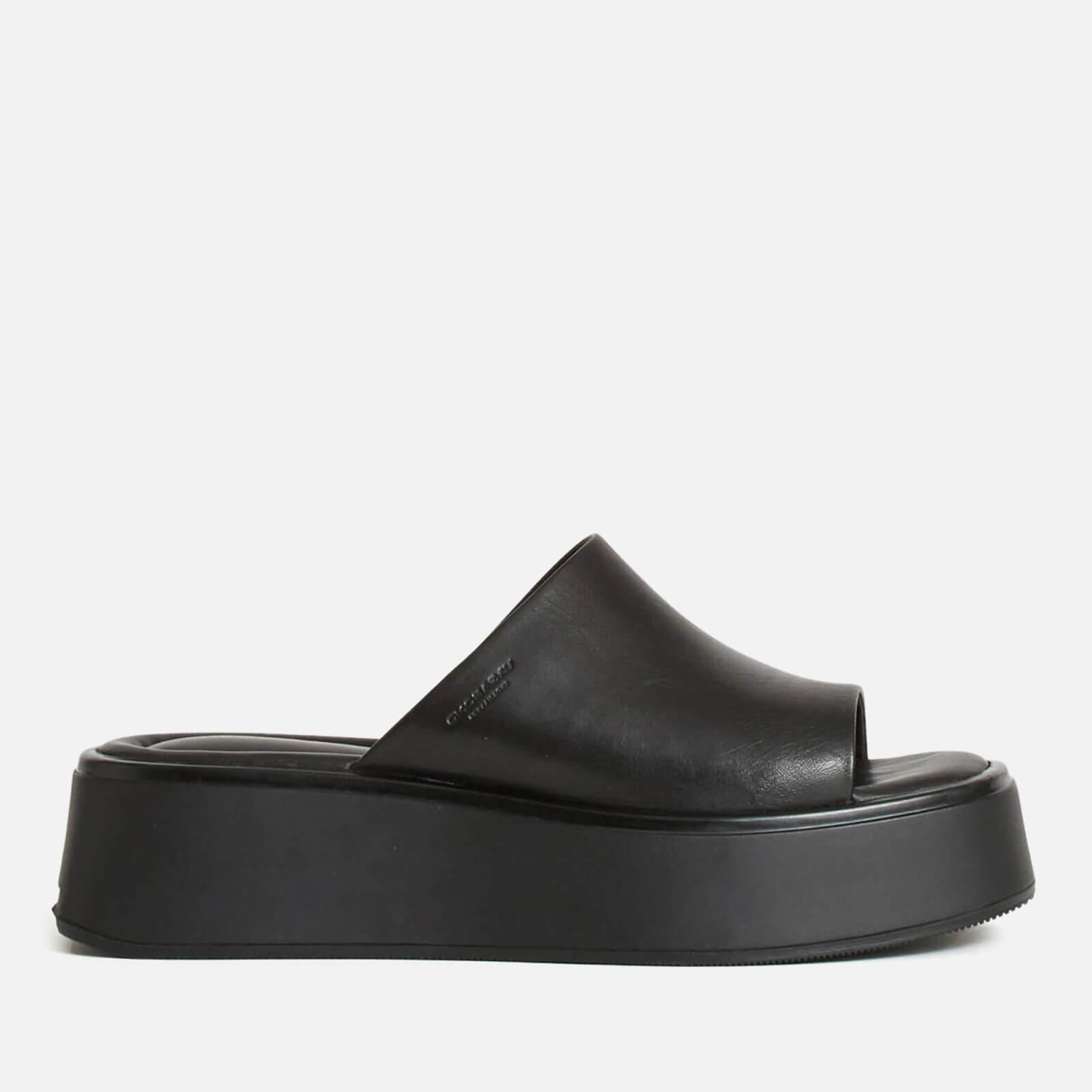 Vagabond Shoemakers Courtney Leather Flatform Black |