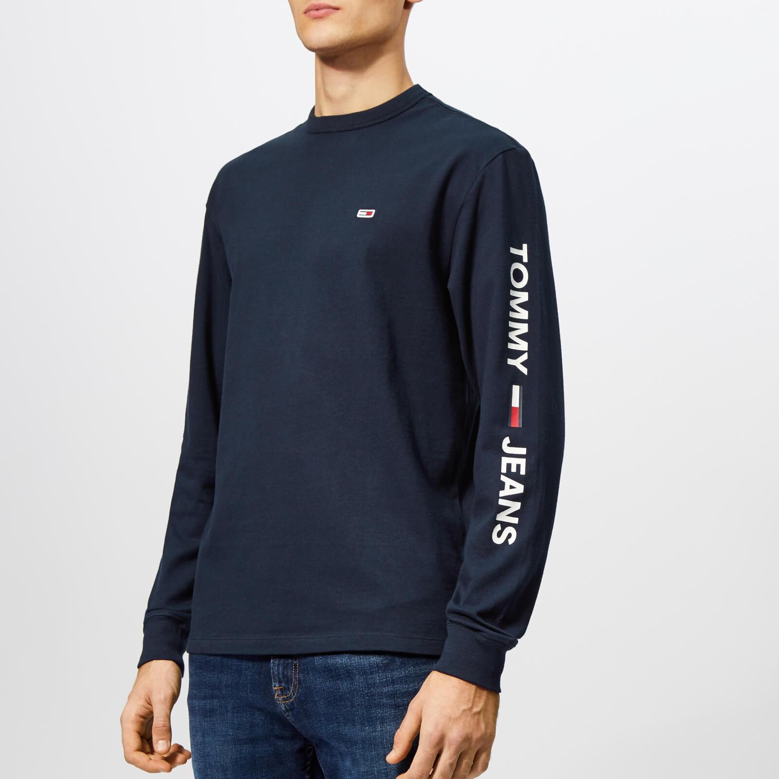 Tommy jeans long sleeve top Clearance