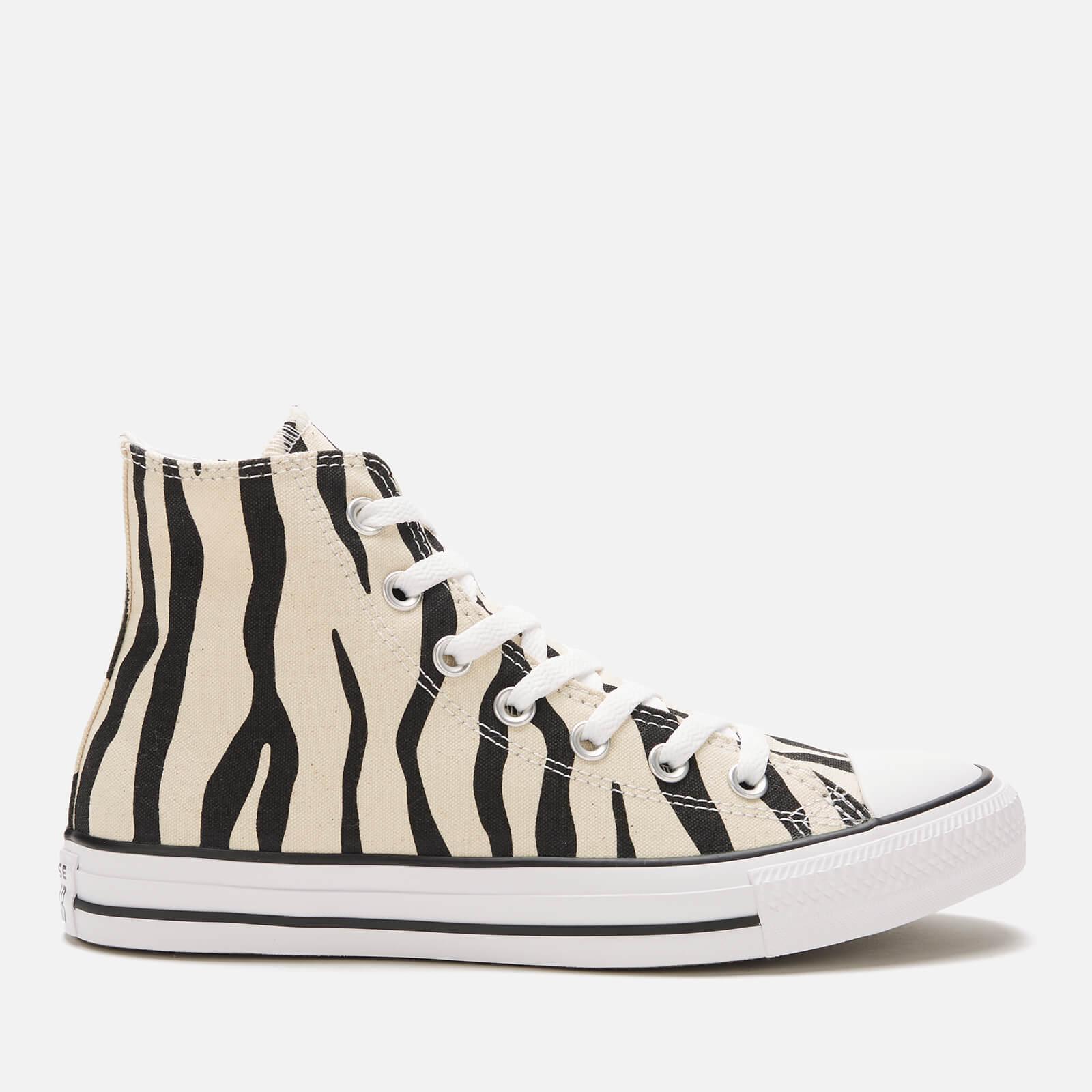 Converse Chuck Taylor All Star Canvas Archive Zebra Hi-top Trainers | Lyst