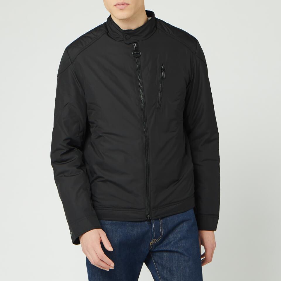 Barbour Synthetic Station Quilted Jacket in Black for Men - Save 26% - Lyst