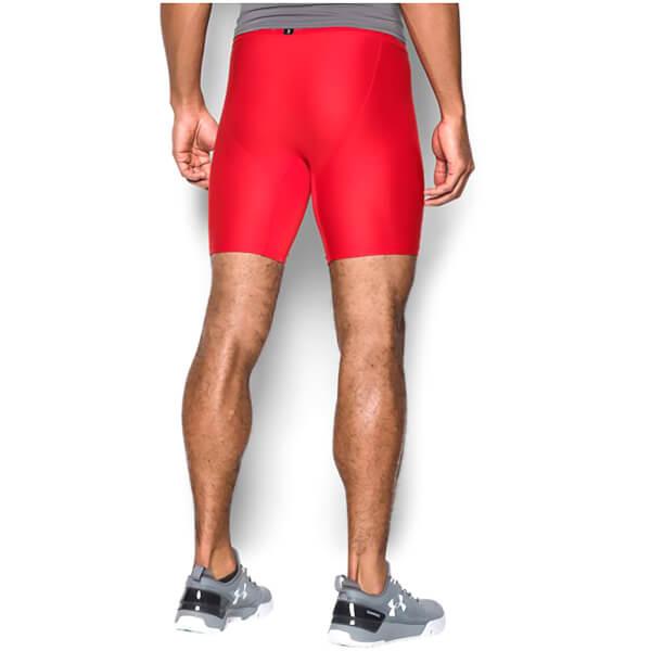 Under Armour 6'' Heatgear Armour 2.0 Compression Shorts in Red for Men |  Lyst