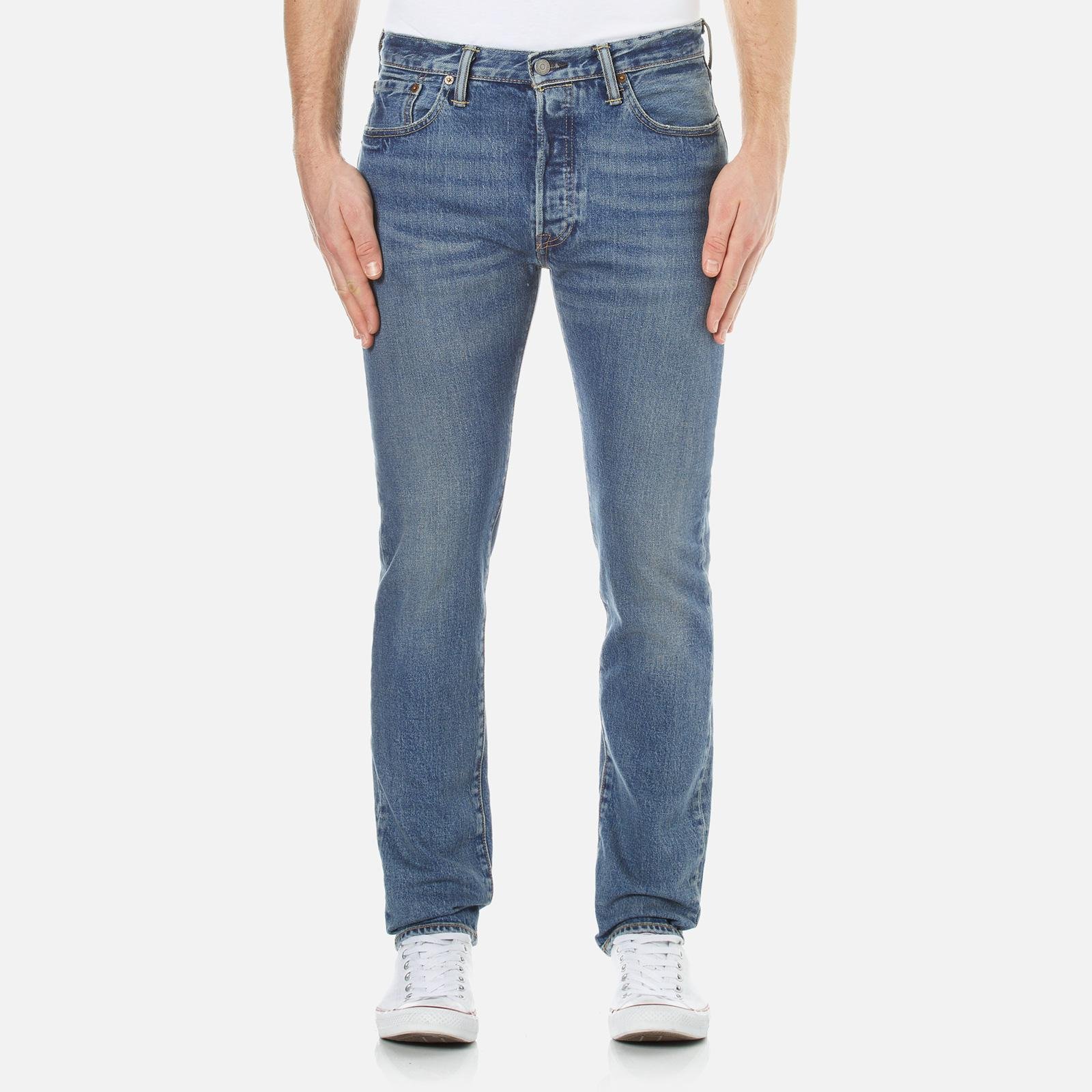 Levi's Denim Men's 501 Skinny Jeans in Blue for Men | Lyst