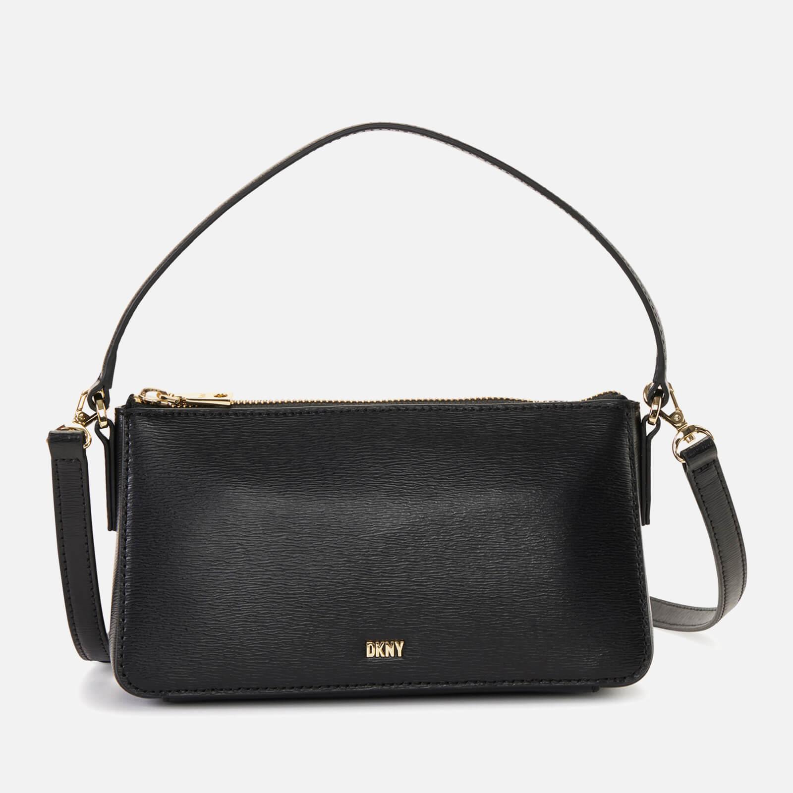 DKNY Bryant Tz Demi Textured Leather Crossbody Bag in Black Lyst Canada