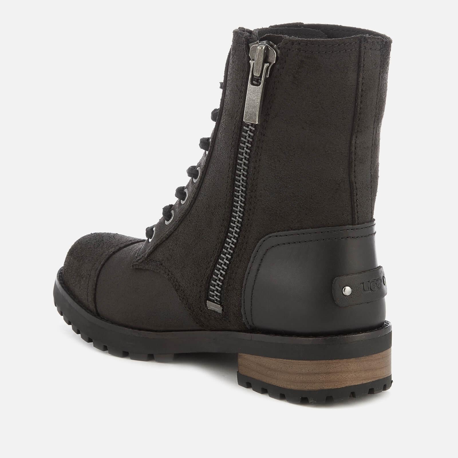 UGG Kilmer Ii Water Resistant Leather Lace-up Boots in Black - Lyst