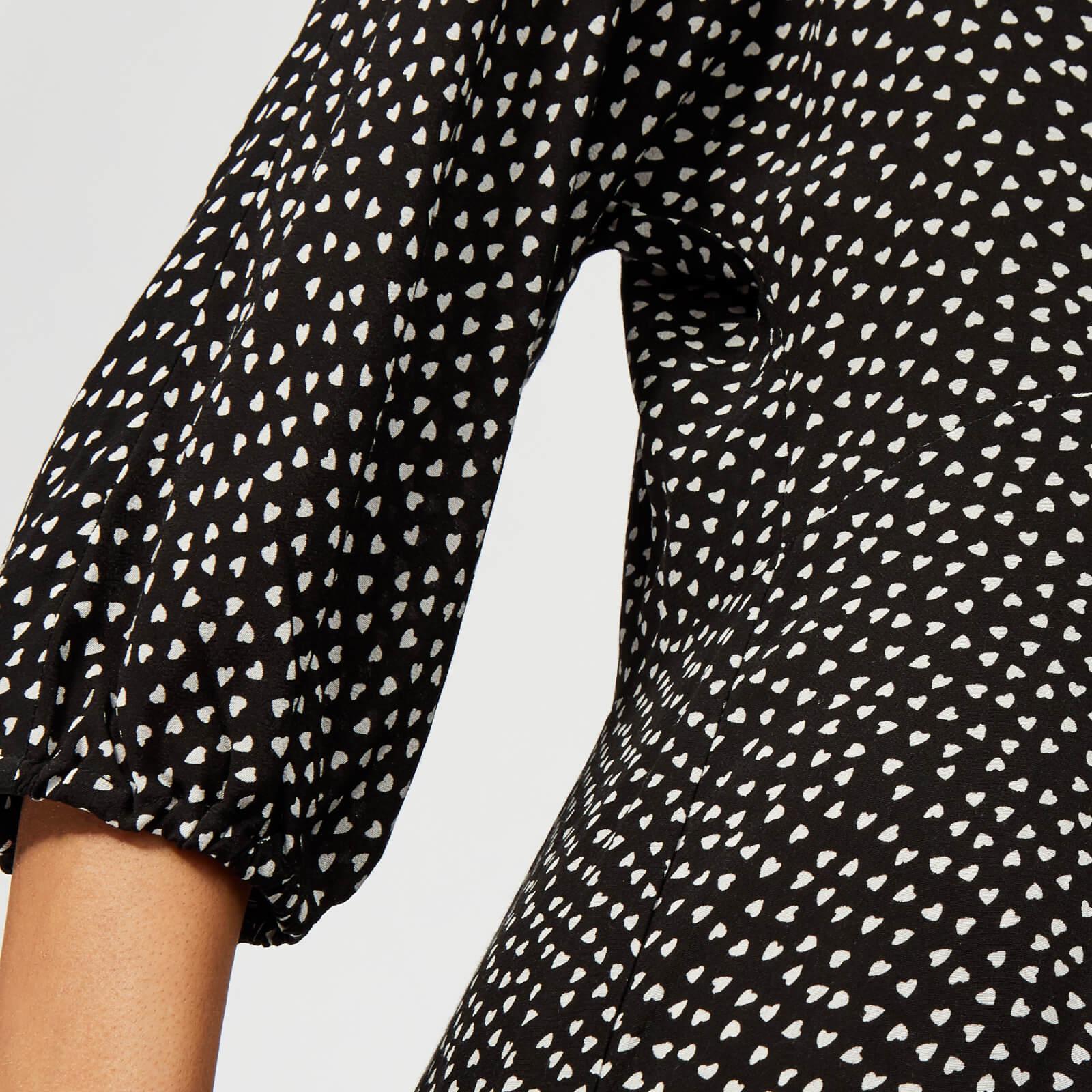 whistles confetti heart midi dress