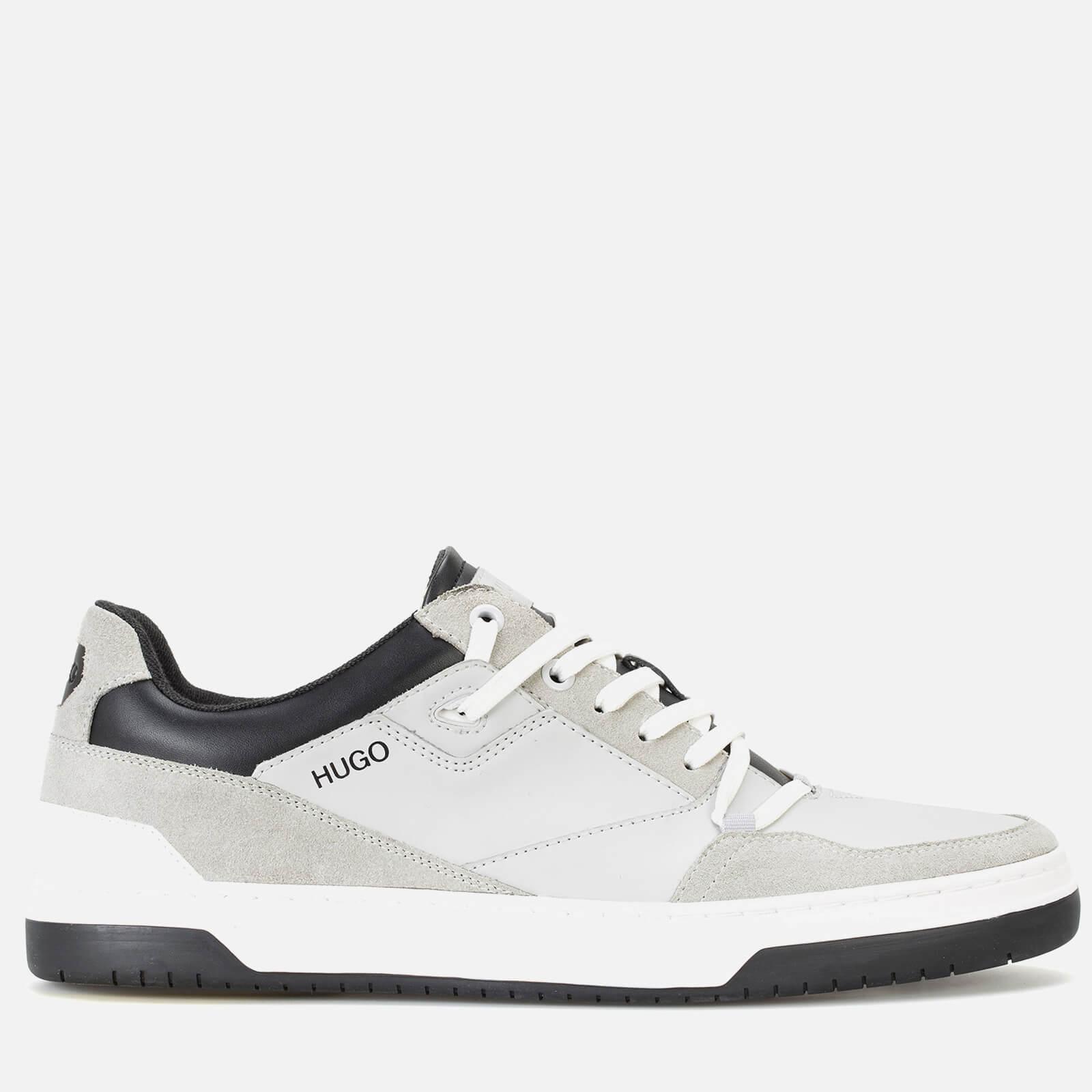 HUGO Leather Swinton Tenn Trainers in 