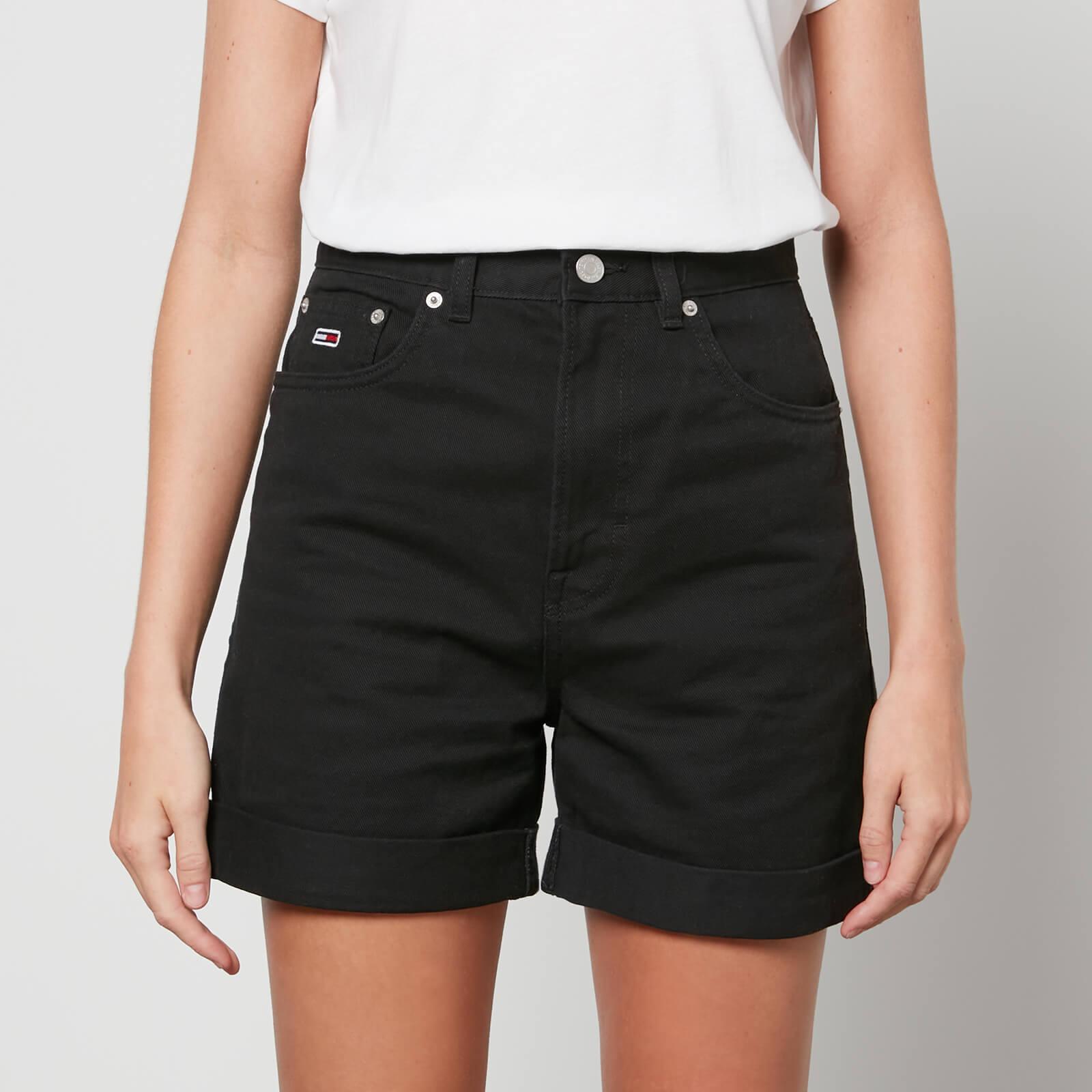 episode rent Ged Tommy Hilfiger Tjw Mom Shorts in Black | Lyst