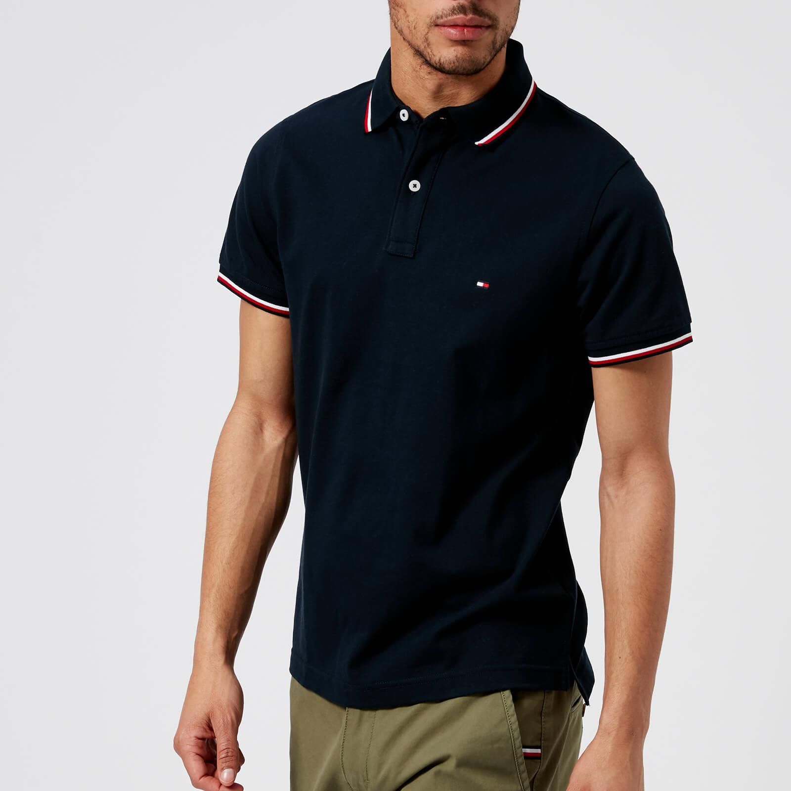 tommy hilfiger tipped polo
