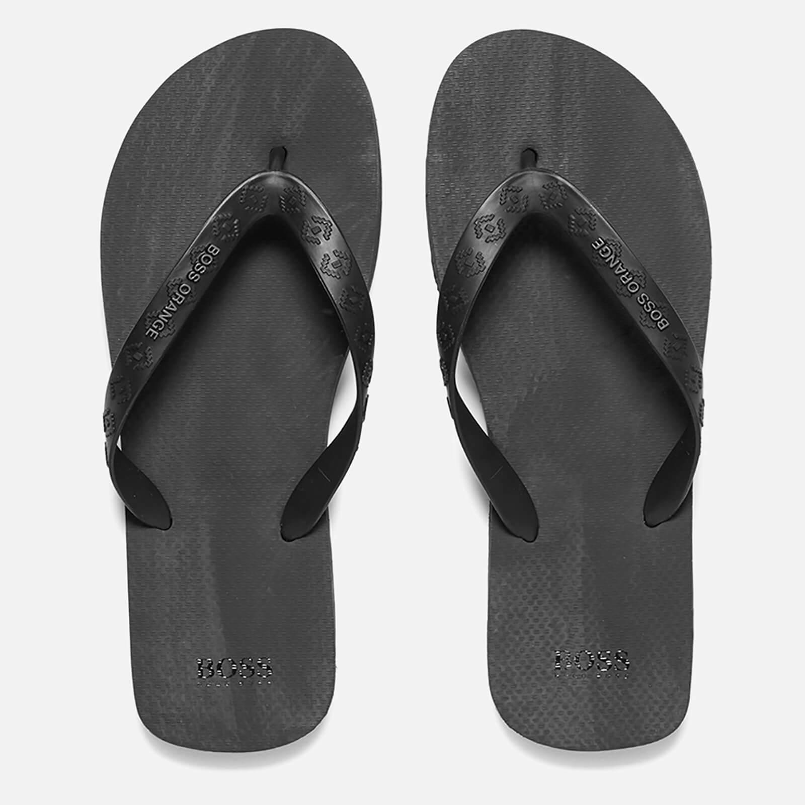 mens boss flip flops