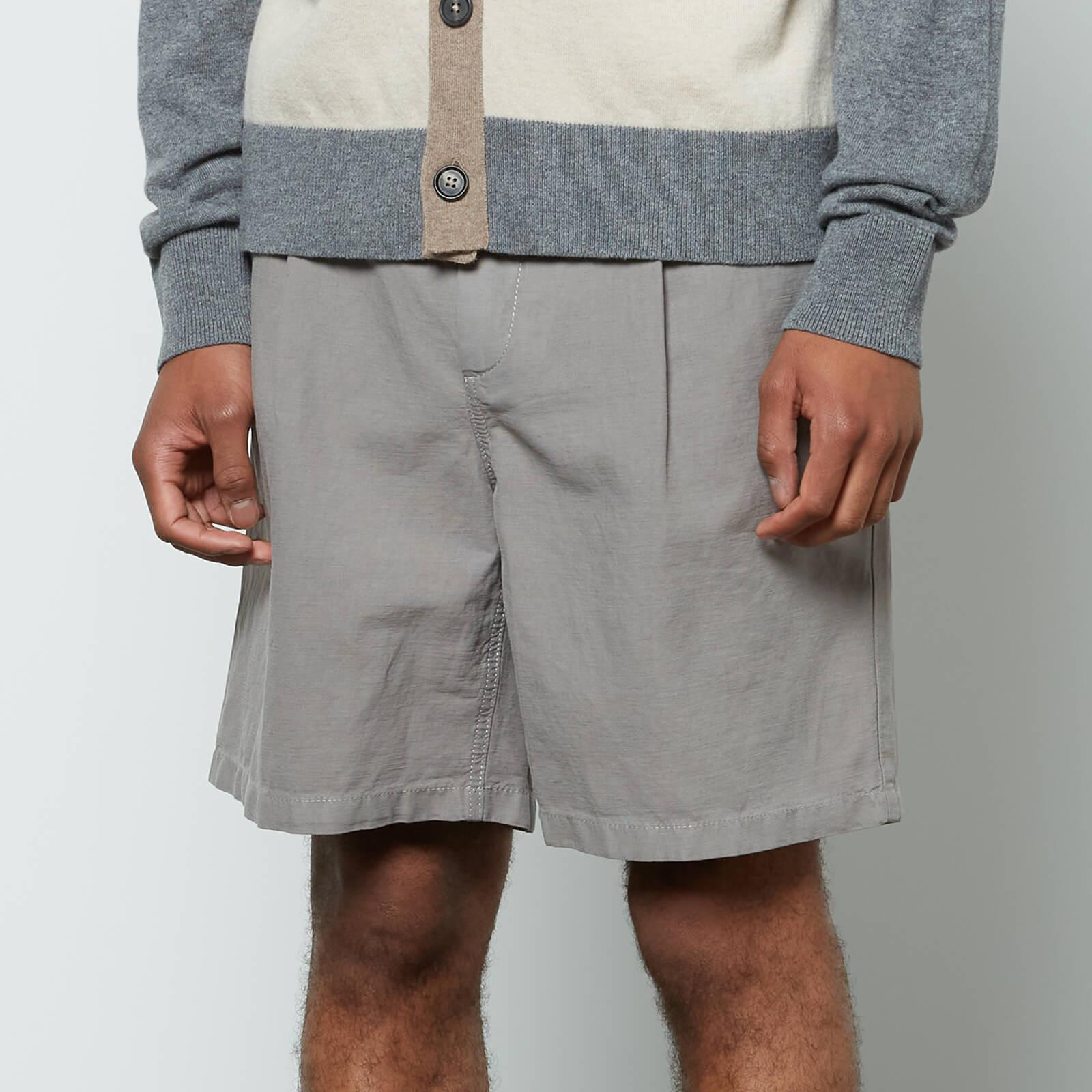 Norse Projects Christopher Cotton Linen Shorts in Gray for Men | Lyst