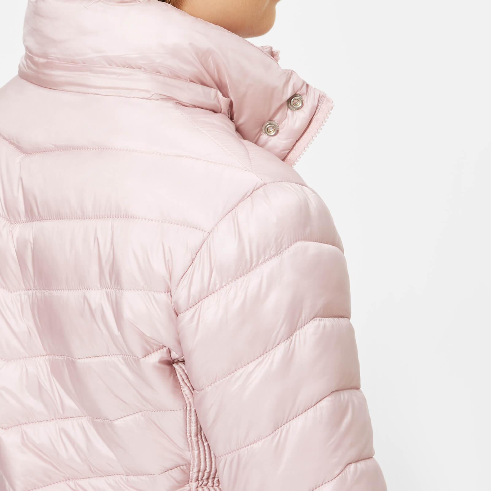 Superdry Hooded Luxe Chevron Fuji Jacket in Pink - Lyst