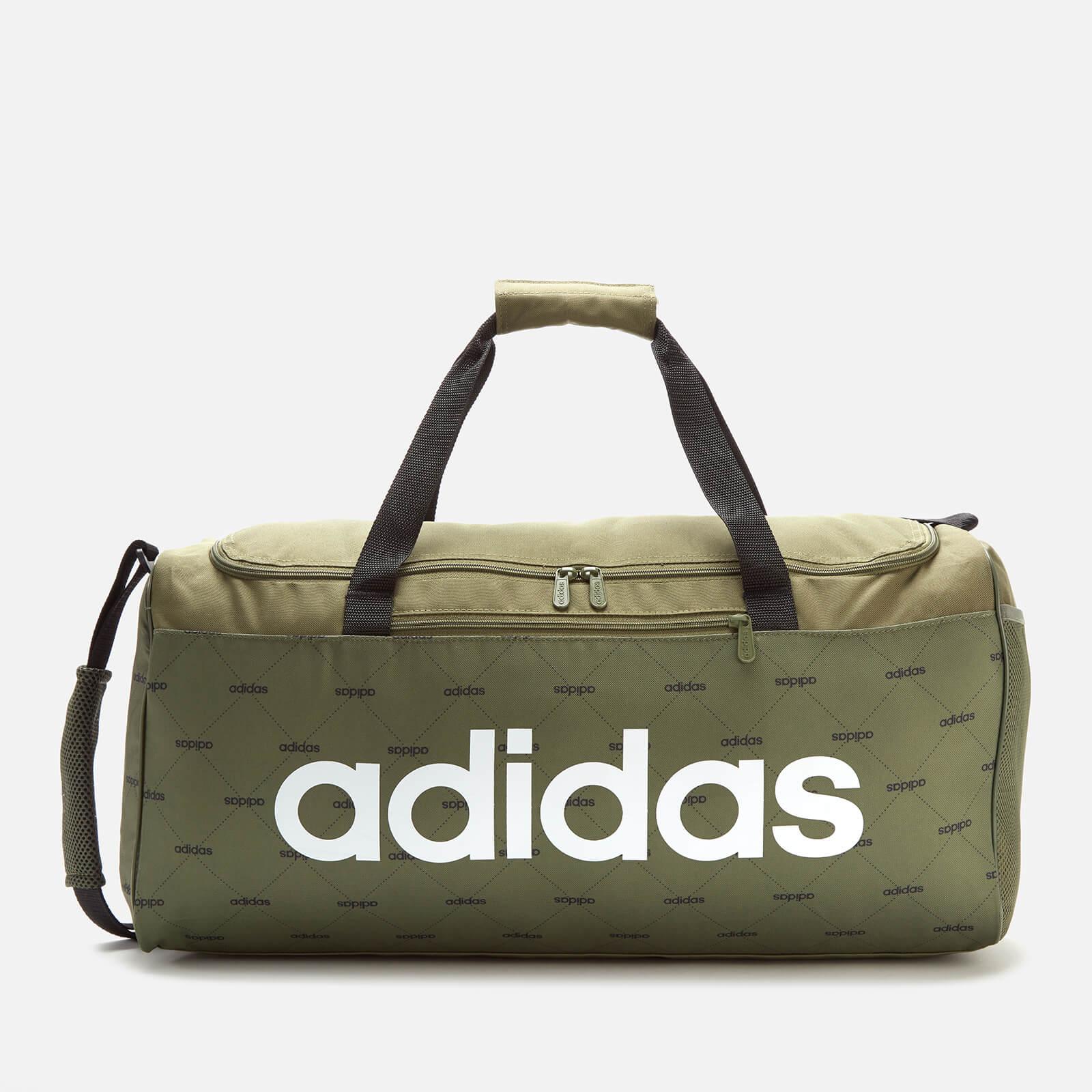 adidas Linear Duffle Bag in Green | Lyst